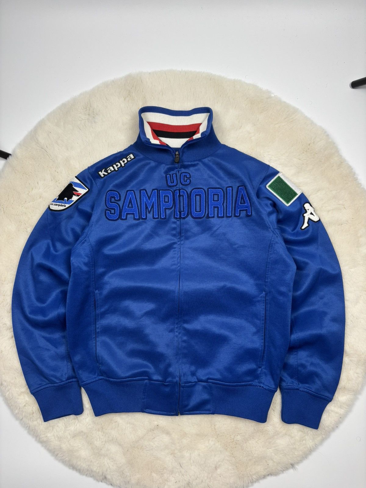 Kappa × Vintage Kappa Sampdoria 2011/12 Vintage Track Soccer Jacket Italy Size US XS / EU 42 / 0 - 1 Thumbnail