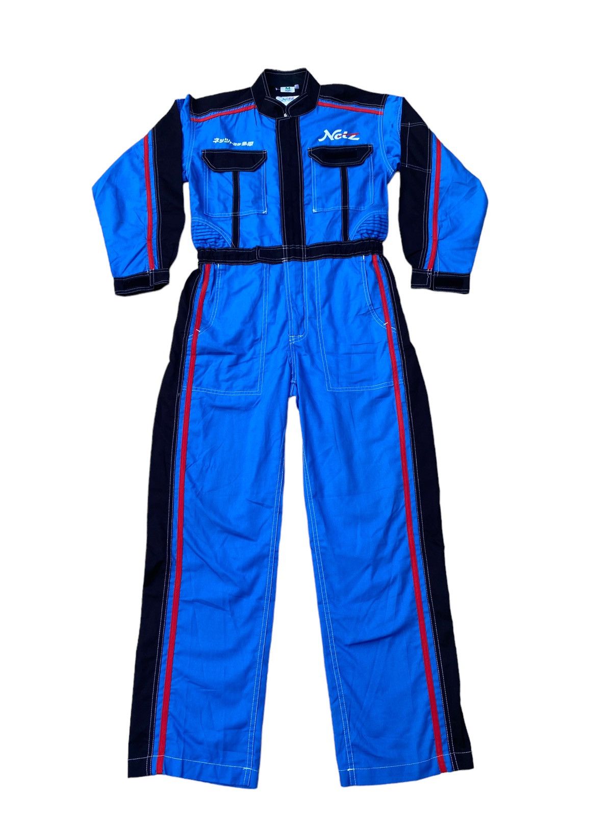 Japanese Brand Vintage Toyota Netz Overall Jumpsuit Size US 33 - 2 Thumbnail