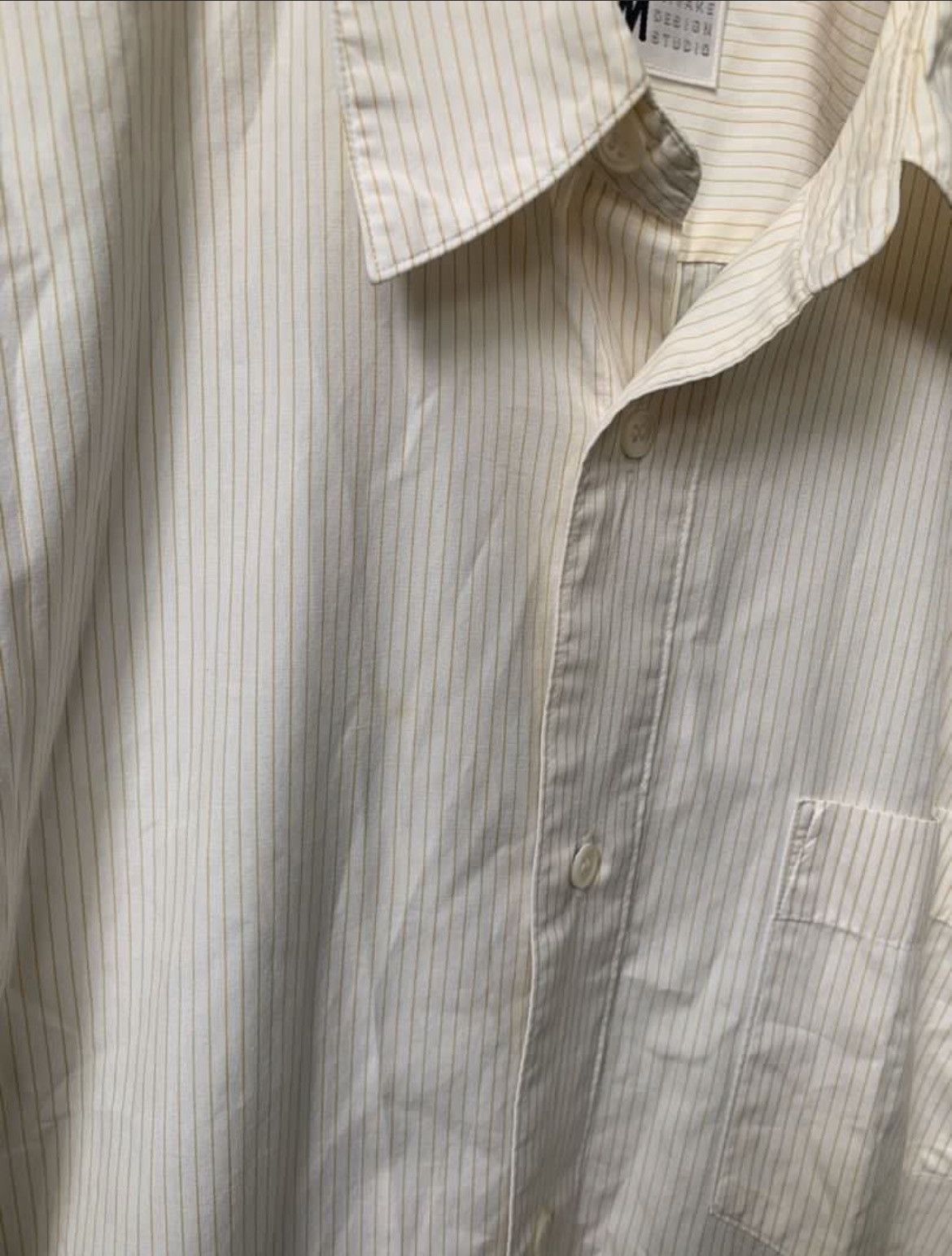 Issey Miyake Issey Miyake Design Studio Stripe Shirt Size US L / EU 52-54 / 3 - 3 Thumbnail