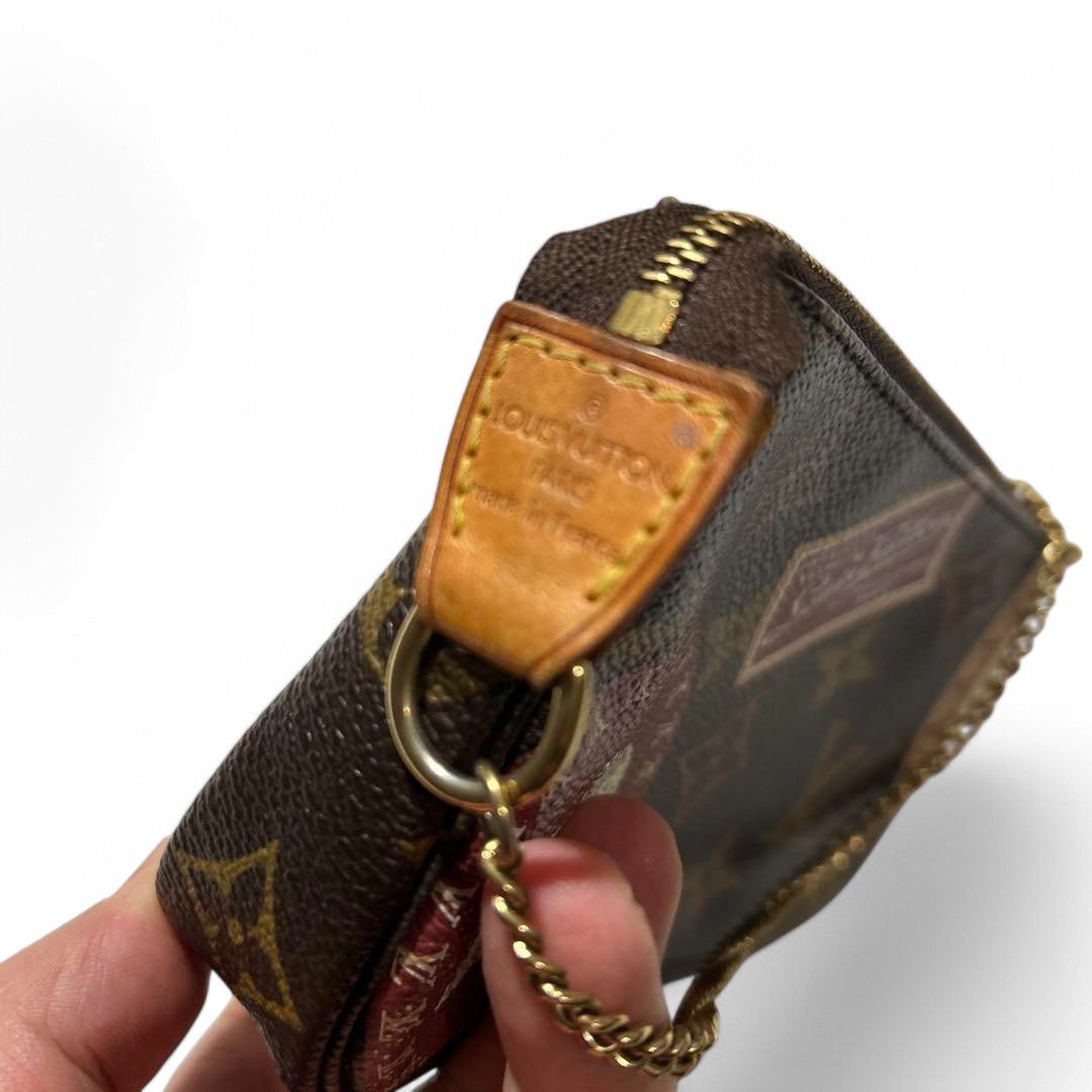 Louis Vuitton Louis Vuitton - Mini Monogram Pochette Accessory Chain Size ONE SIZE - 6 Thumbnail
