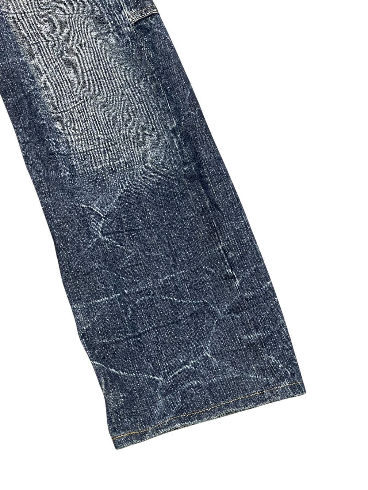 Japanese Brand Double Waist Jeans Dominate Dior Chrome hearts erd 2🟦7 Size US 32 / EU 48 - 10 Thumbnail