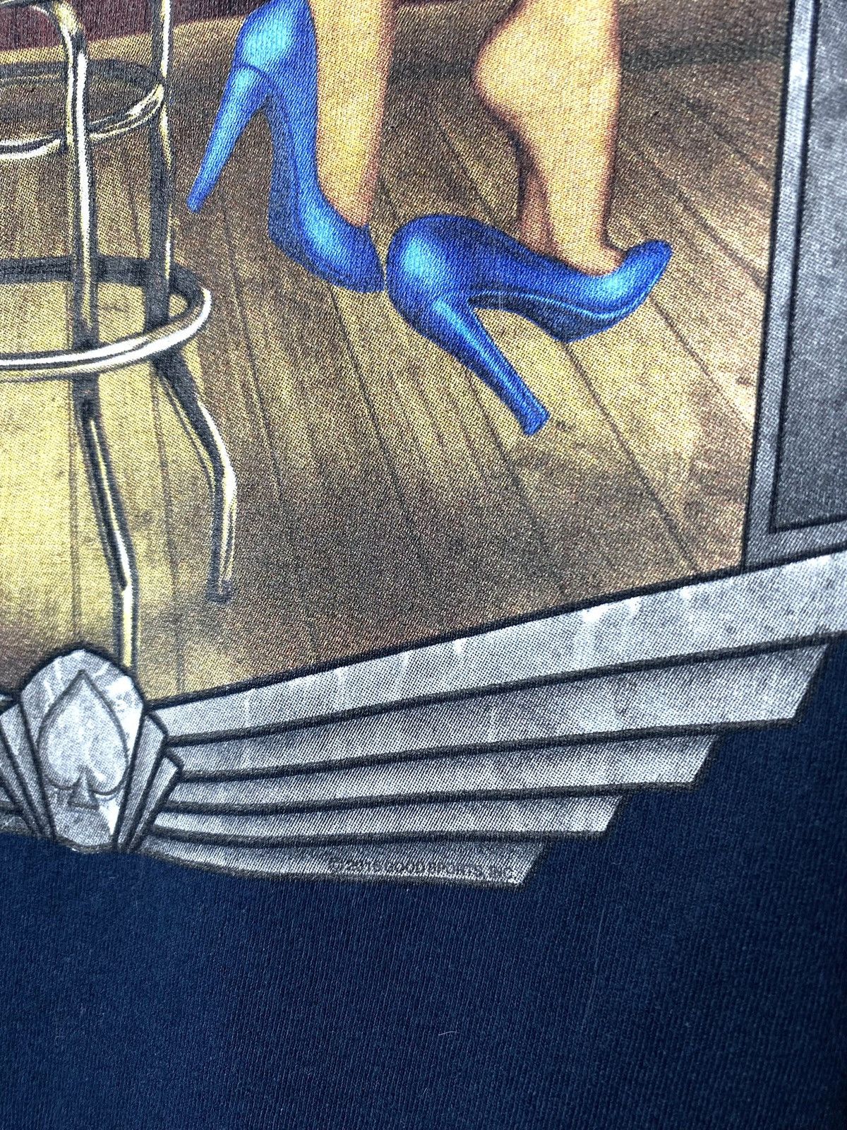 Vintage Vintage Choppers Motorcycle Sexy Girl T Shirt Pin Up Size US M / EU 48-50 / 2 - 6 Thumbnail