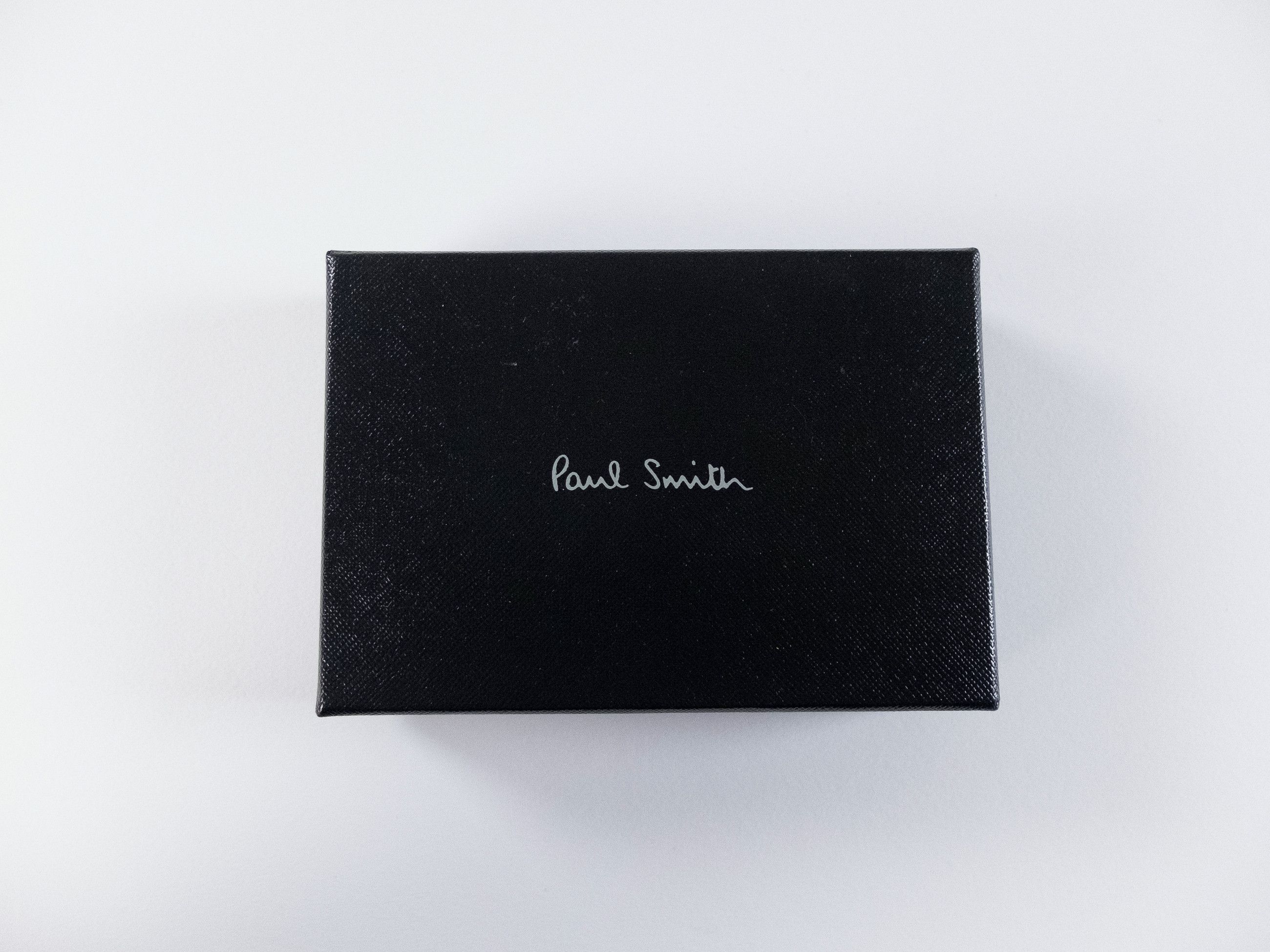 Paul Smith PAUL SMITH navy blue compact leather bifold wallet w stripe Size ONE SIZE - 11 Thumbnail
