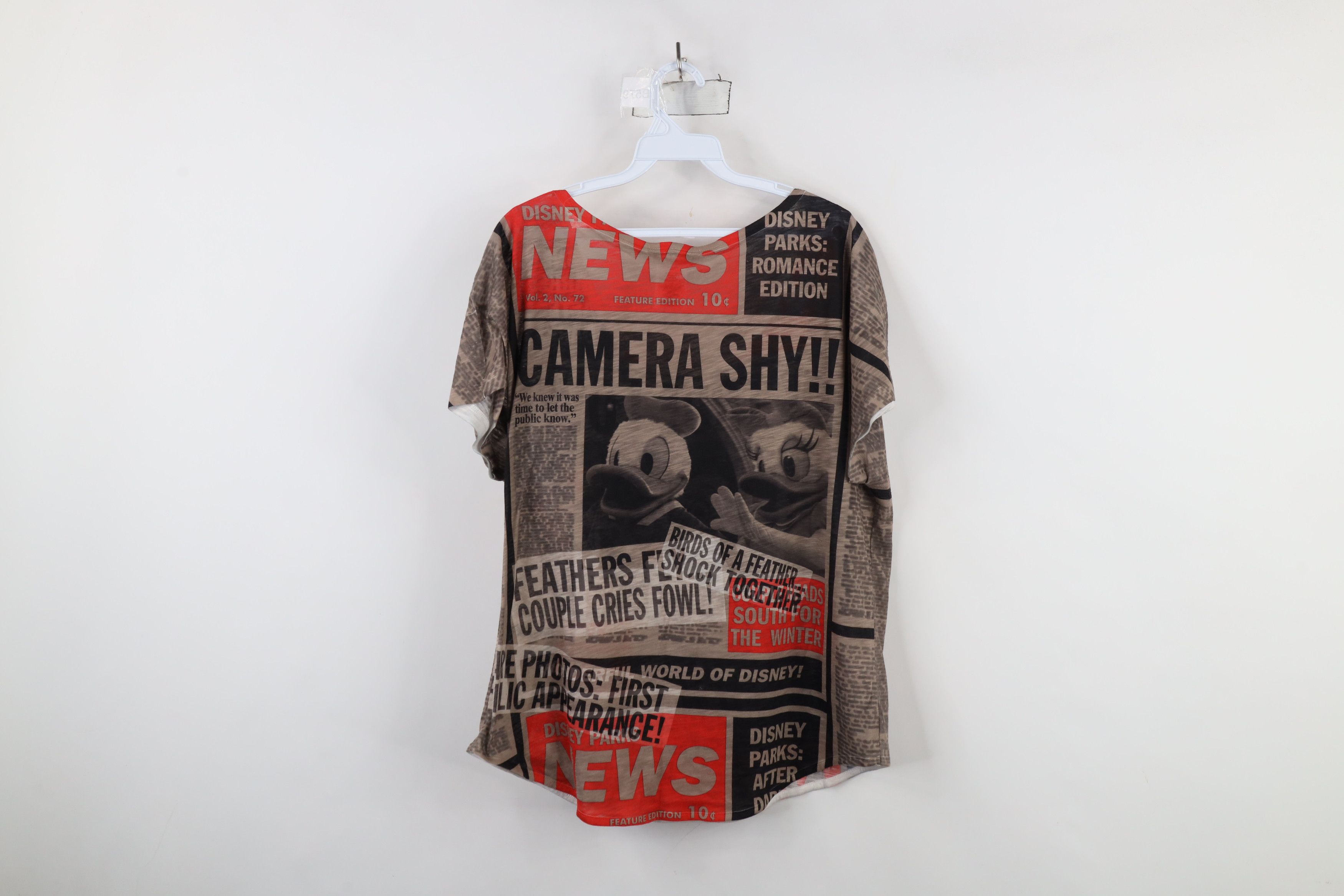 Disney × Vintage Vintage Y2K Disney Park Original Mickey Minnie Print T-Shirt Size XL / US 12-14 / IT 48-50 - 10 Thumbnail