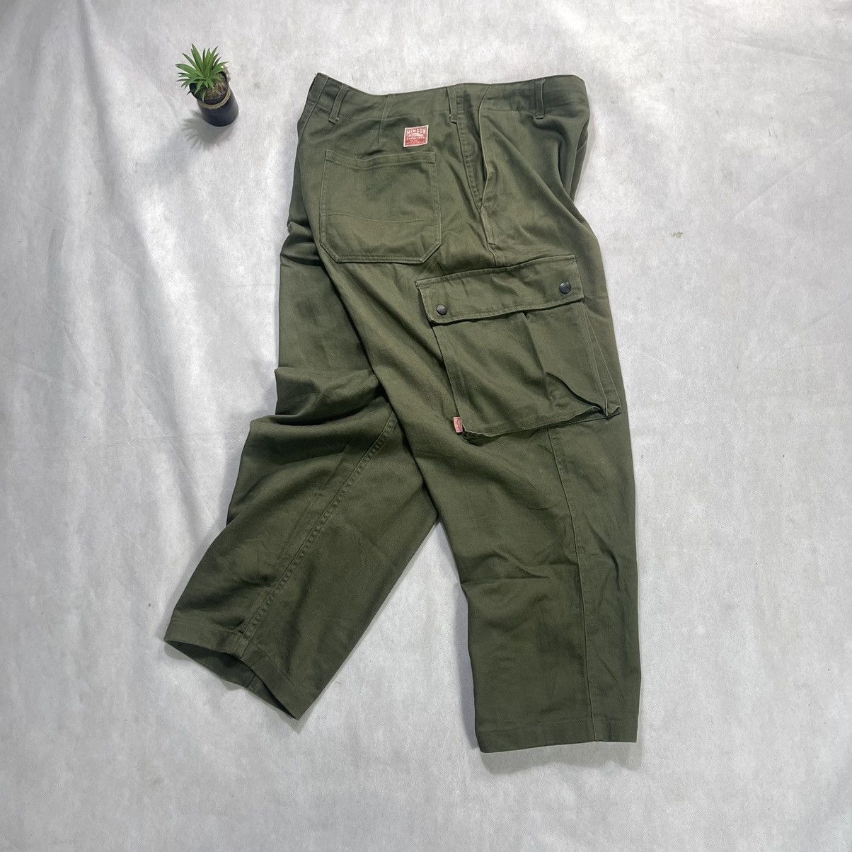 Vintage Hinson Garments 50s Baggy Cargo Tactical Japan Pant Size US 32 / EU 48 - 13 Thumbnail