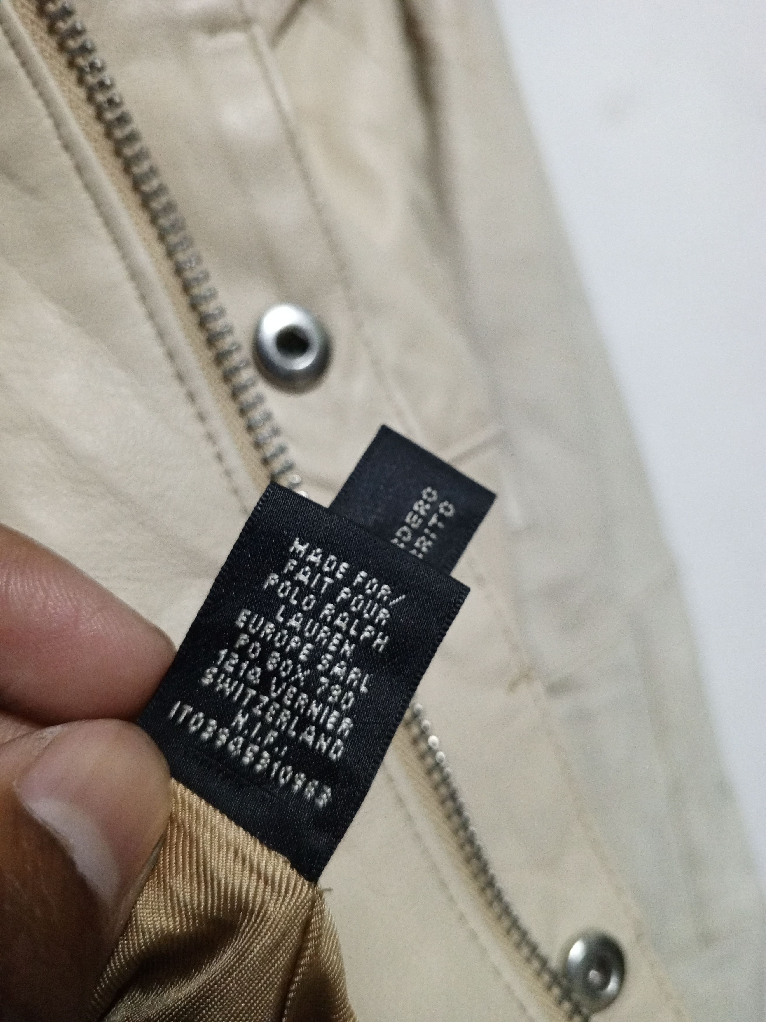 Ralph Lauren ⚡vtg RL rare⚡leather Ralph Lauren jacket Size S / US 4 / IT 40 - 18 Thumbnail
