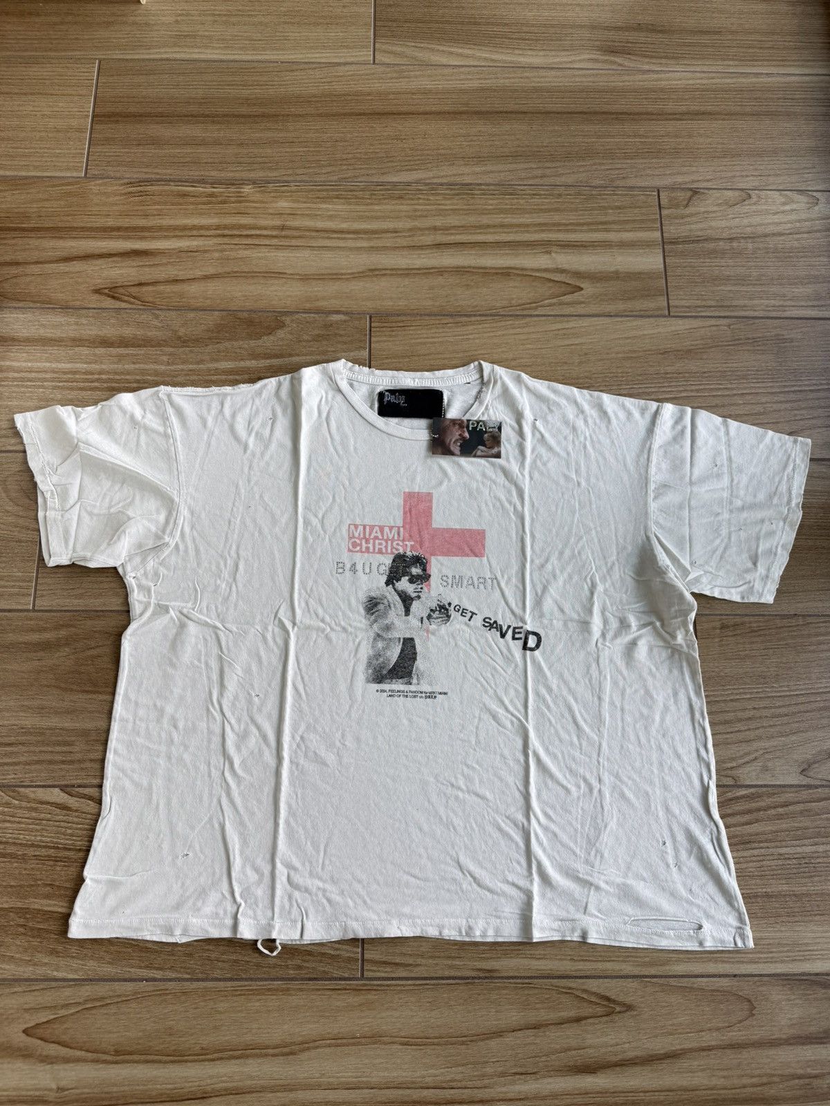 Paly Hollywood Paly Hollywood Miami Christ Tee Ivory Size US XXL / EU 58 / 5 - 1 Thumbnail