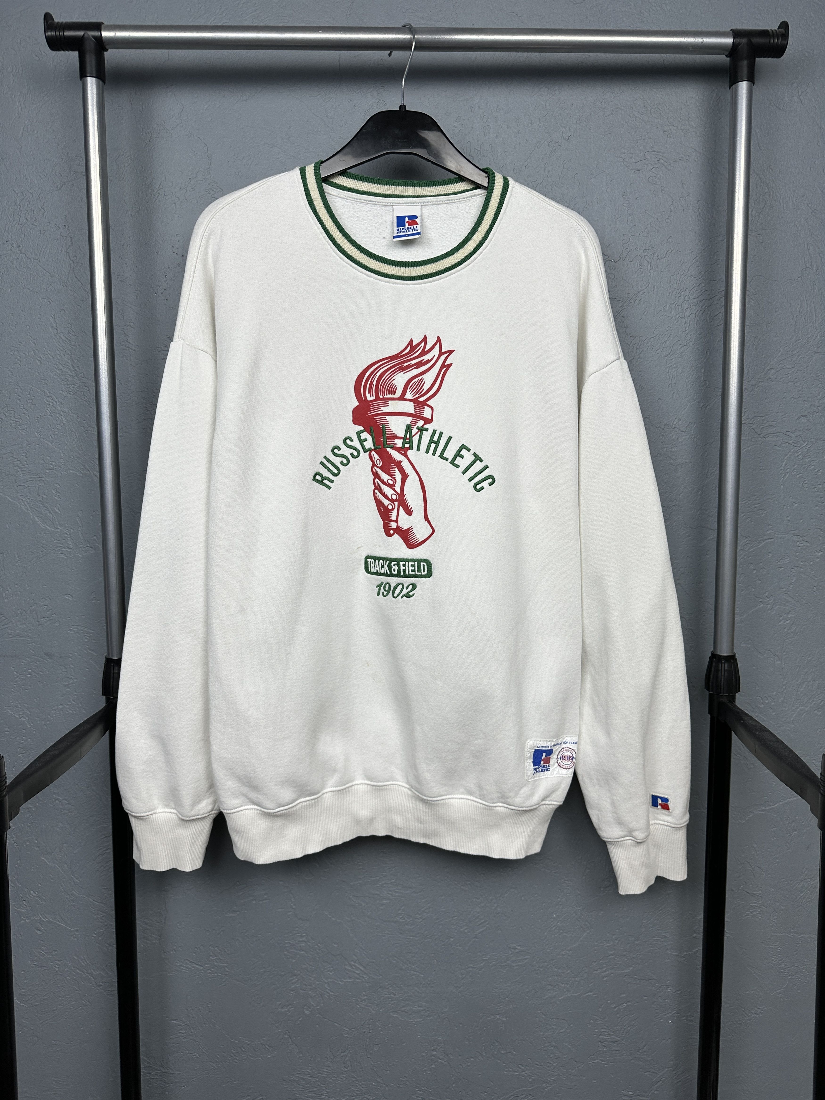 Russell Athletic Russell Athletic Vintage Mens Sweatshirt Size US M / EU 48-50 / 2 - 1 Thumbnail