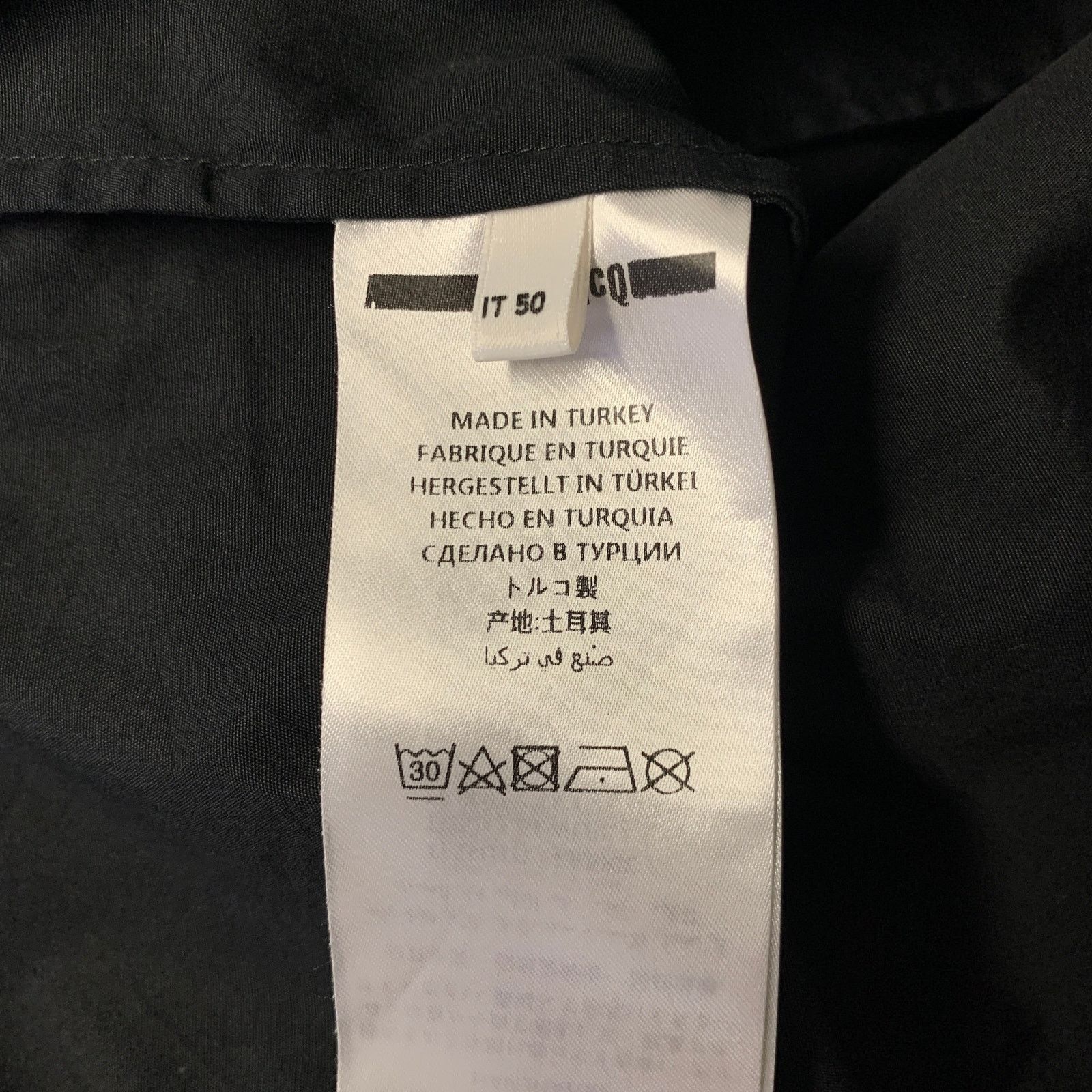 McQ Alexander McQueen MCQ by ALEXANDER MCQUEEN M Black Green Graphic Camp Shirt Size US M / EU 48-50 / 2 - 6 Thumbnail