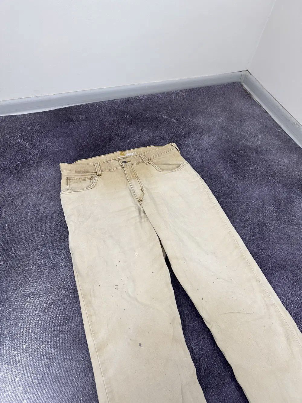 Carhartt Vintage Carhartt Opium Faded Relaxed Fit USA Hype Work Pants Size US 34 / EU 50 - 14 Thumbnail