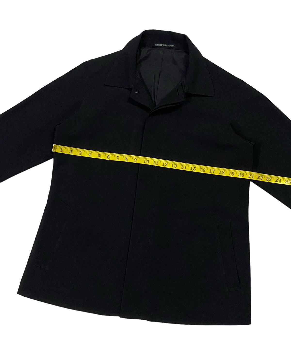 Yohji Yamamoto Yohji Yamamoto Black Wool Jacket Size US L / EU 52-54 / 3 - 4 Thumbnail