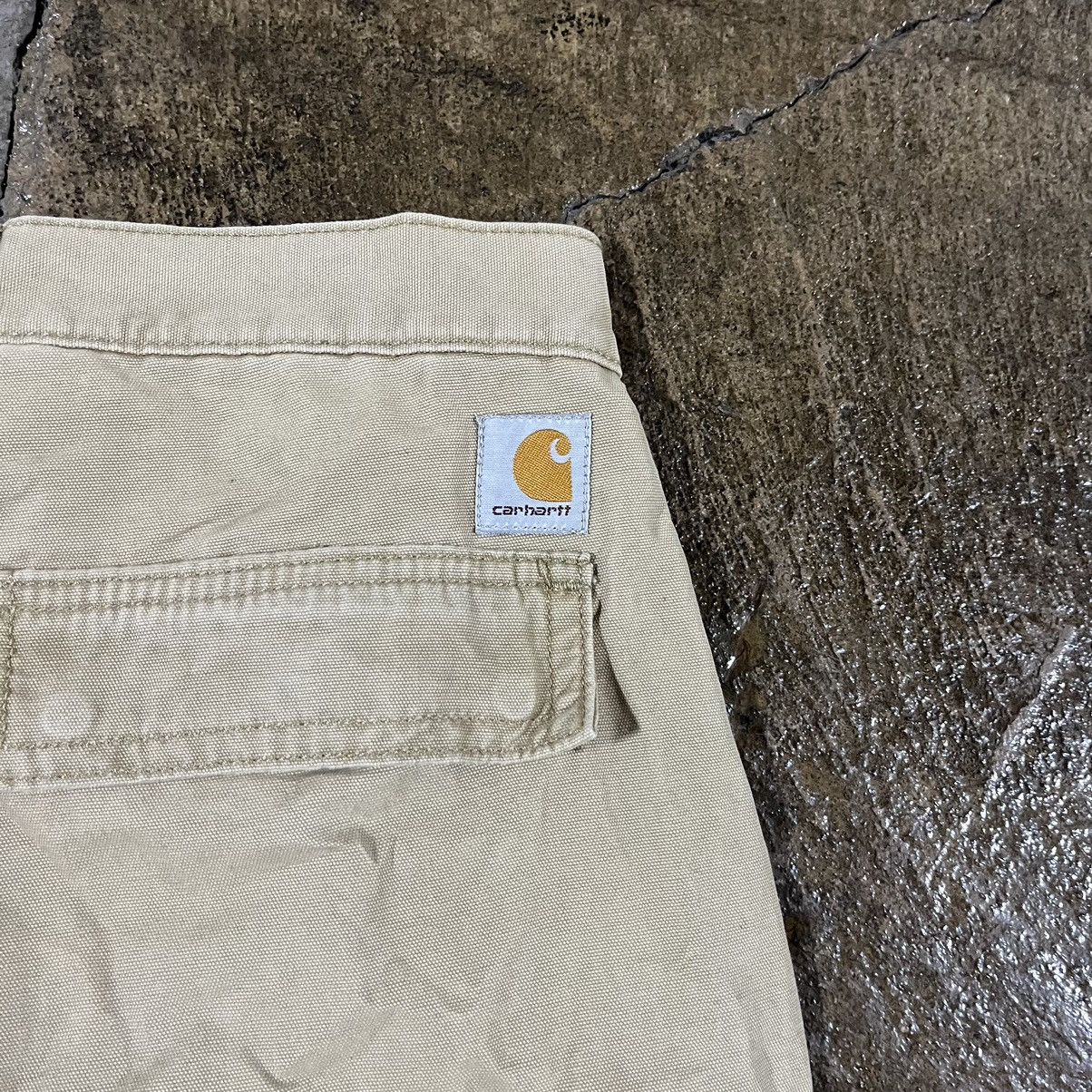 Carhartt × Vintage Carhartt Cargo Shorts Baggy Crazy Y2K Workwear Skater Size US 28 / EU 44 - 4 Thumbnail
