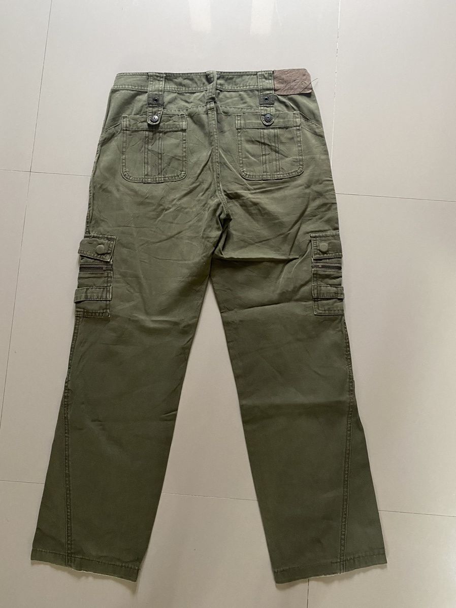 General Research Vintage Japanese Tactical Multi Pocket Pants Green Size US 31 - 6 Thumbnail