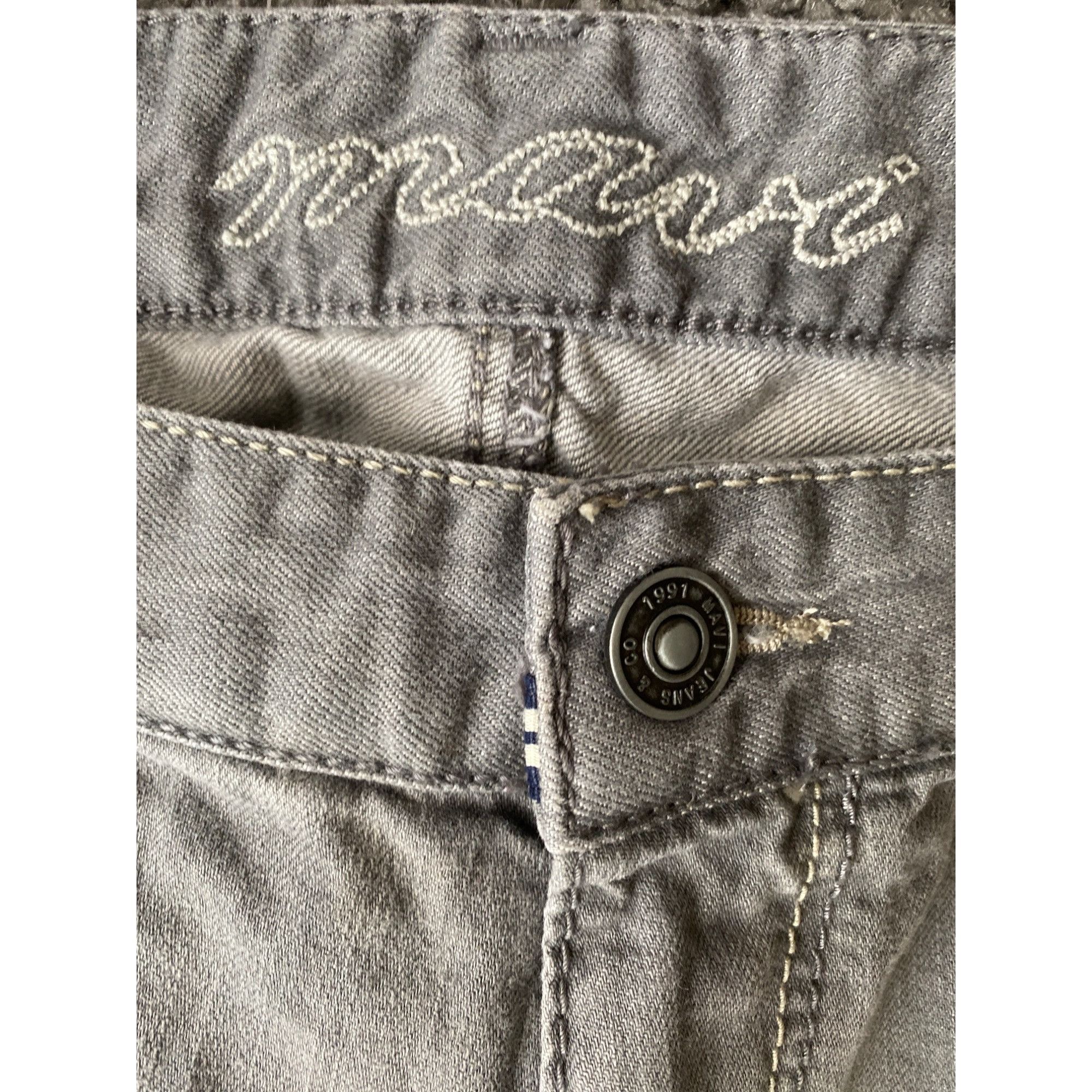 Mavi MAVI MEN'S GRAY MARK SLIM TAPERED JEANS SZ 38 NWT Size US 38 / EU 54 - 4 Thumbnail