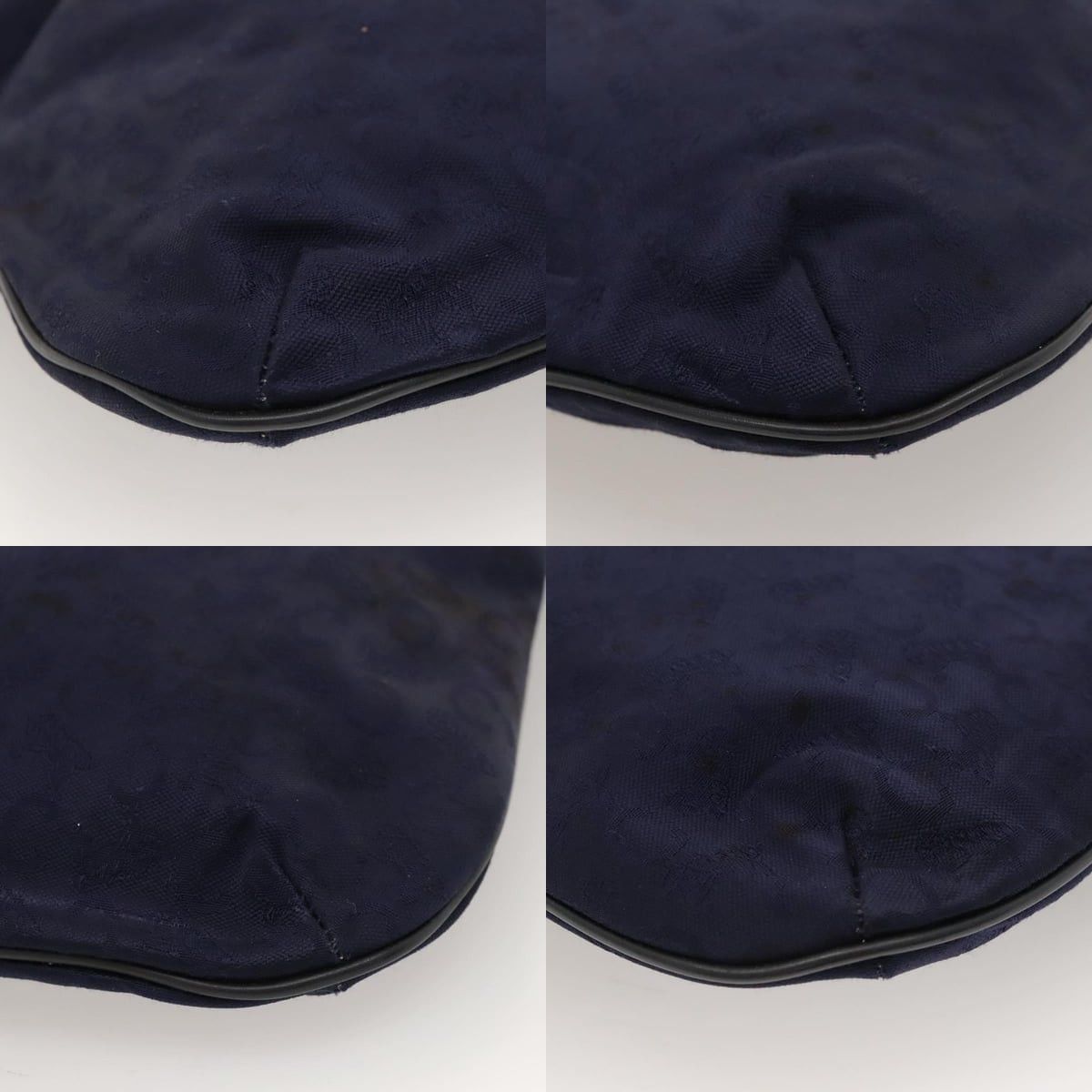 Celine CELINE C Sulky Hand Bag Canvas Navy Size ONE SIZE - 10 Thumbnail