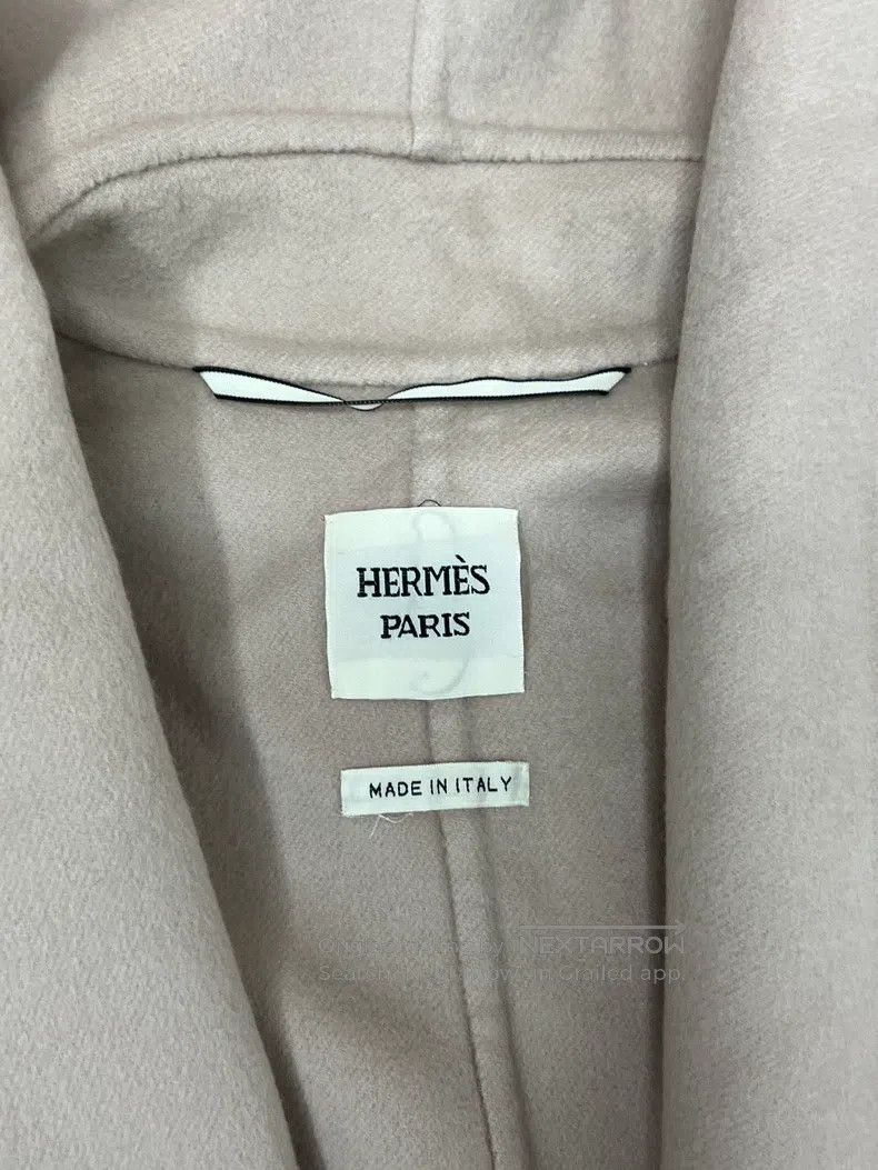 Hermes Hermes Cashmere Coat Jacket Size XXS / US 00 / IT 34 - 3 Thumbnail