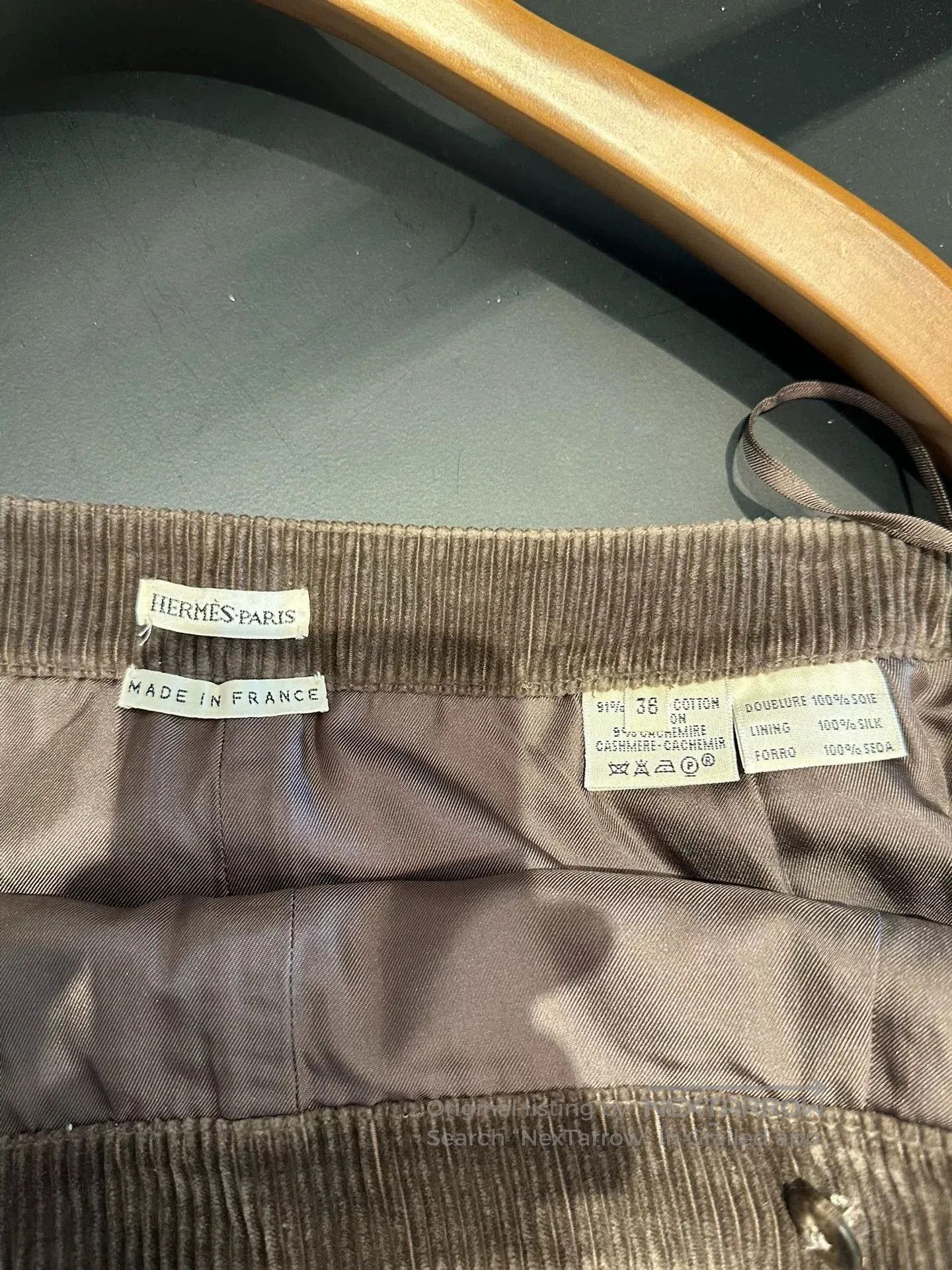 Maison Margiela Hermes by Martin Margiela Skirt. Size US 36 / EU 52 - 3 Thumbnail
