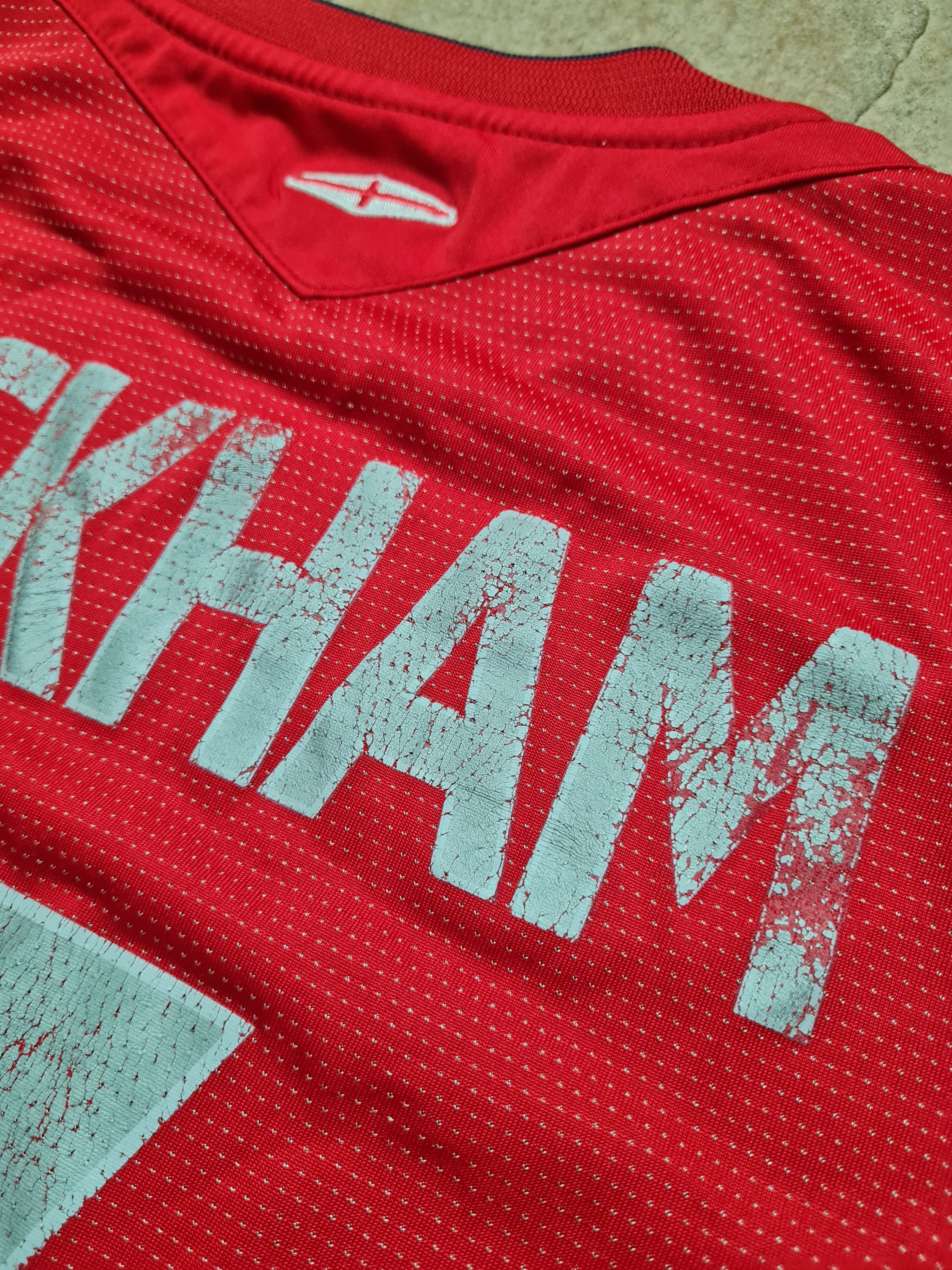 Umbro 2004/2006 England 7 Beckham Red Away Soccer Shirt Kit Umbro Size US S / EU 44-46 / 1 - 23 Thumbnail