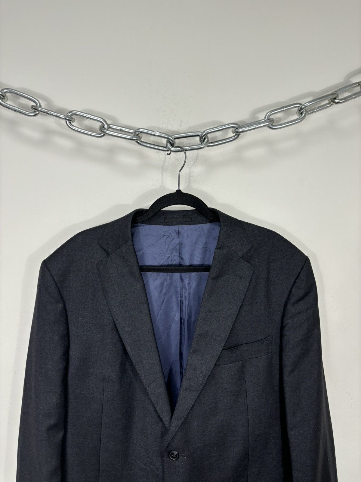Suitsupply Suitsupply Menʼs 3-Buttons Formal Luxury Wool Blazer Jacket Size 46L - 4 Thumbnail