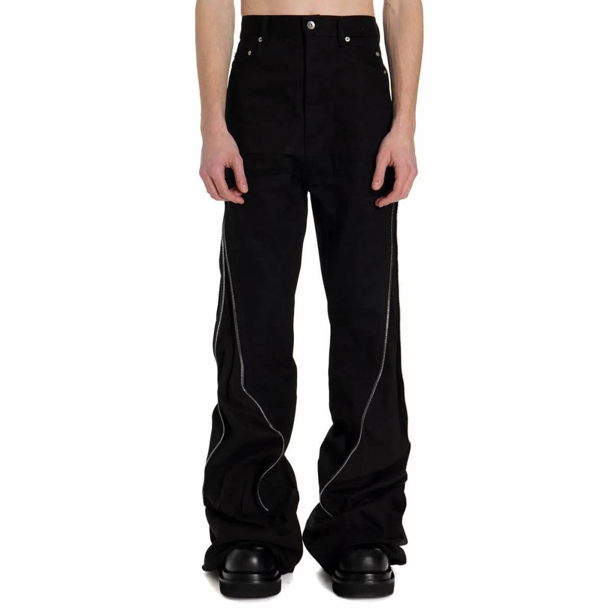 Rick Owens × Rick Owens Drkshdw Rick Owens Bolan Banana Zip