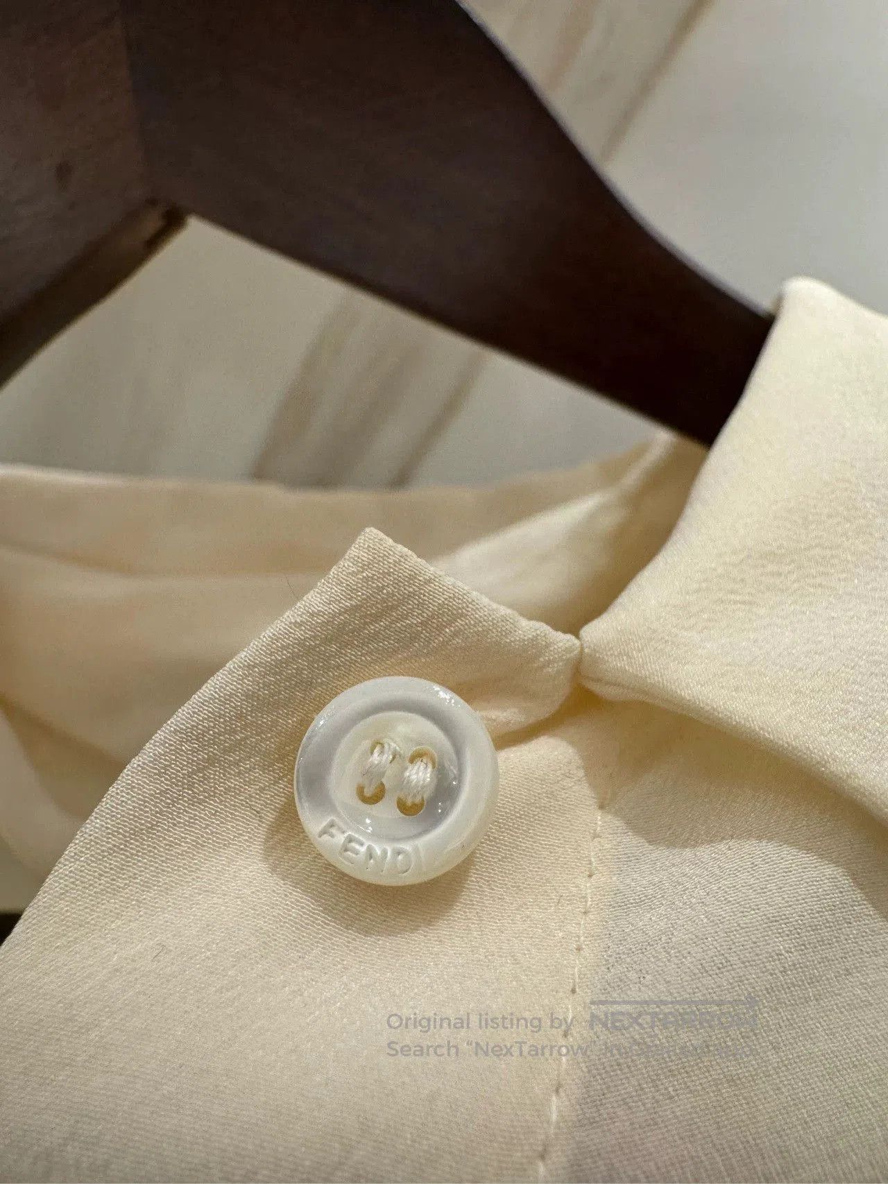 Fendi Fendi Silk White Shirt Size 40. Size US XXS / EU 40 - 4 Thumbnail