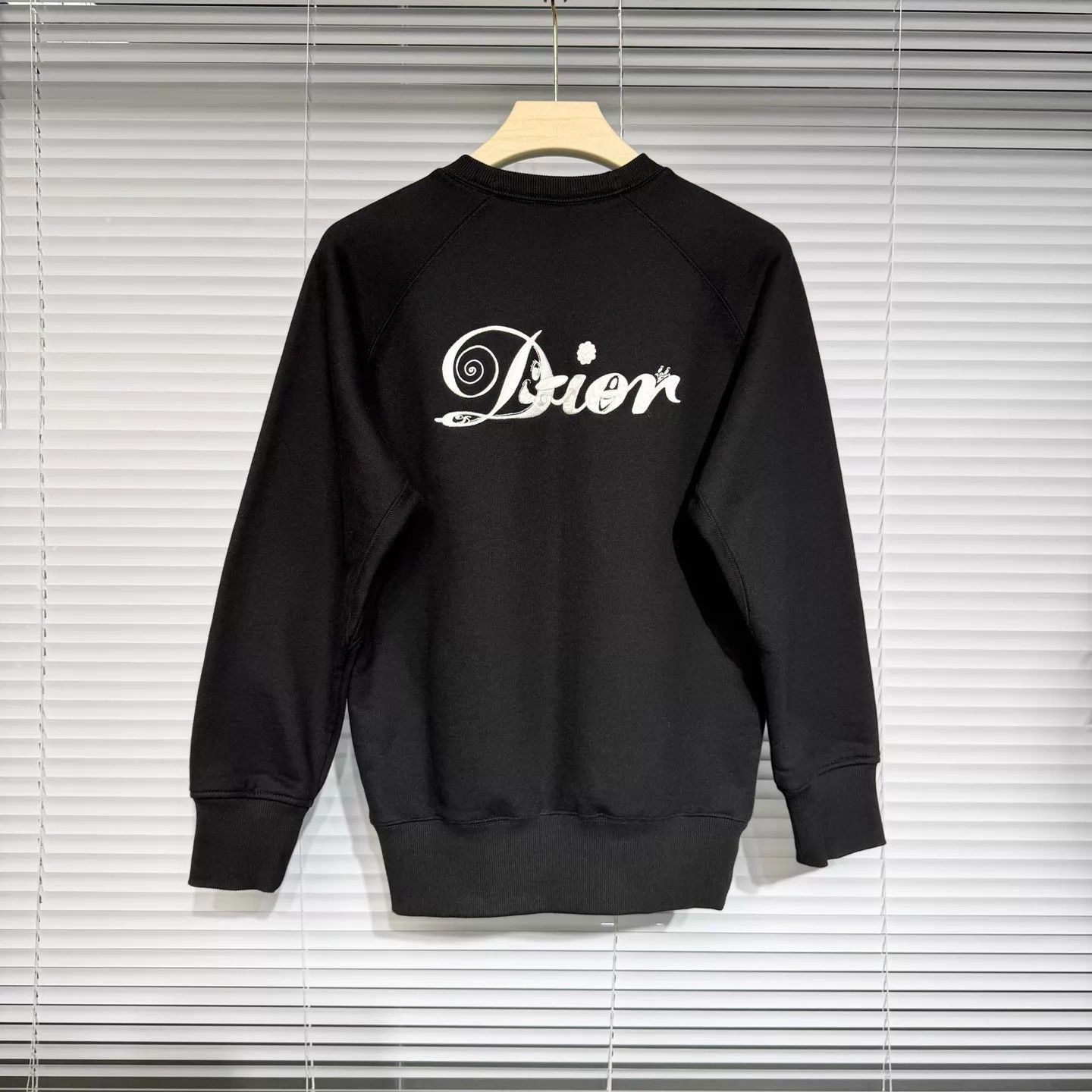 Dior DIOR x Kenny Scharf Poker Card Logo Sweatshirt Black XS Size US XS / EU 42 / 0 - 2 Thumbnail