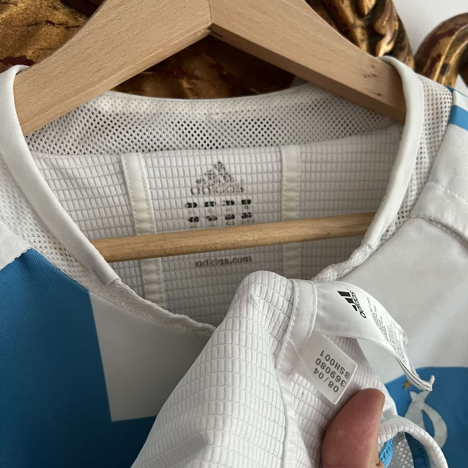 Adidas × Vintage Vintage adidas Olympique de Marseille Neri Soccer jersey Size US L / EU 52-54 / 3 - 5 Thumbnail