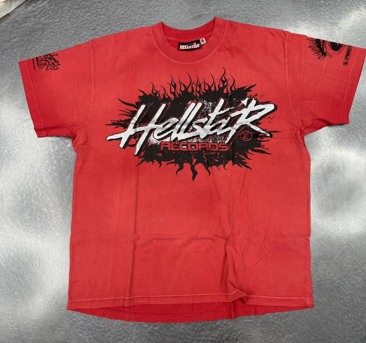 HELLSTAR Hellstar Records T-Shirt Size US XL / EU 56 / 4 - 1 Thumbnail