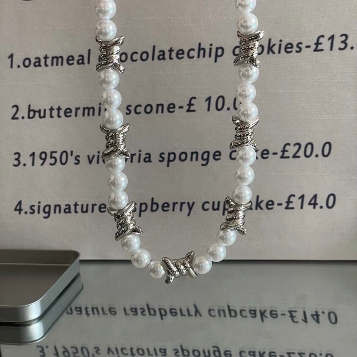 Other Pearl Crazy STEAL! Y2K Chains Necklace Chain Size ONE SIZE - 2 Thumbnail