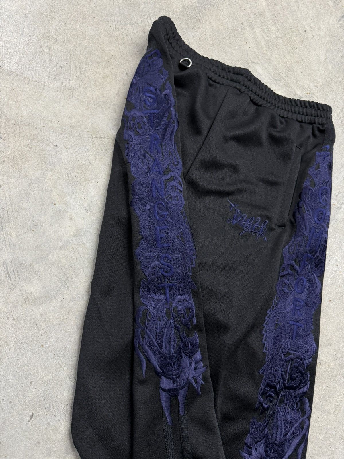Doublet Doublet S/S20 Chaos Embroidery Track Pants Size US 29 - 5 Thumbnail