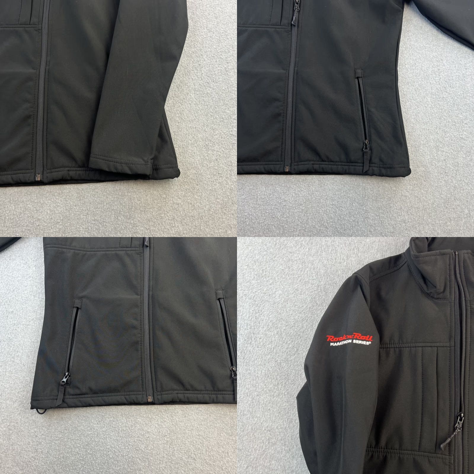Vintage VINTAGE Regatta Ironman Softshell Jacket Womens Medium Rock n Roll Marathon Epic Series Regatta Black Size M / US 6-8 / IT 42-44 - 8 Thumbnail