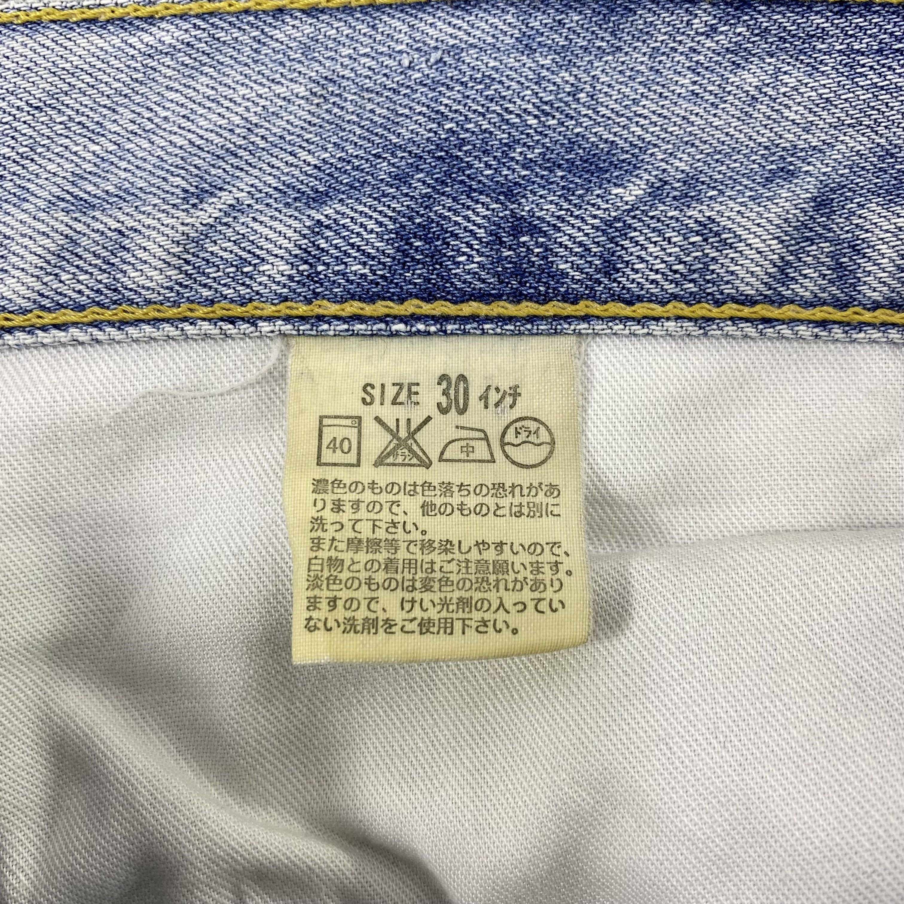 Jean × Levi's Vintage Levi's 504 Distress Blue Wash Jeans - J1150 Size US 32 / EU 48 - 13 Thumbnail