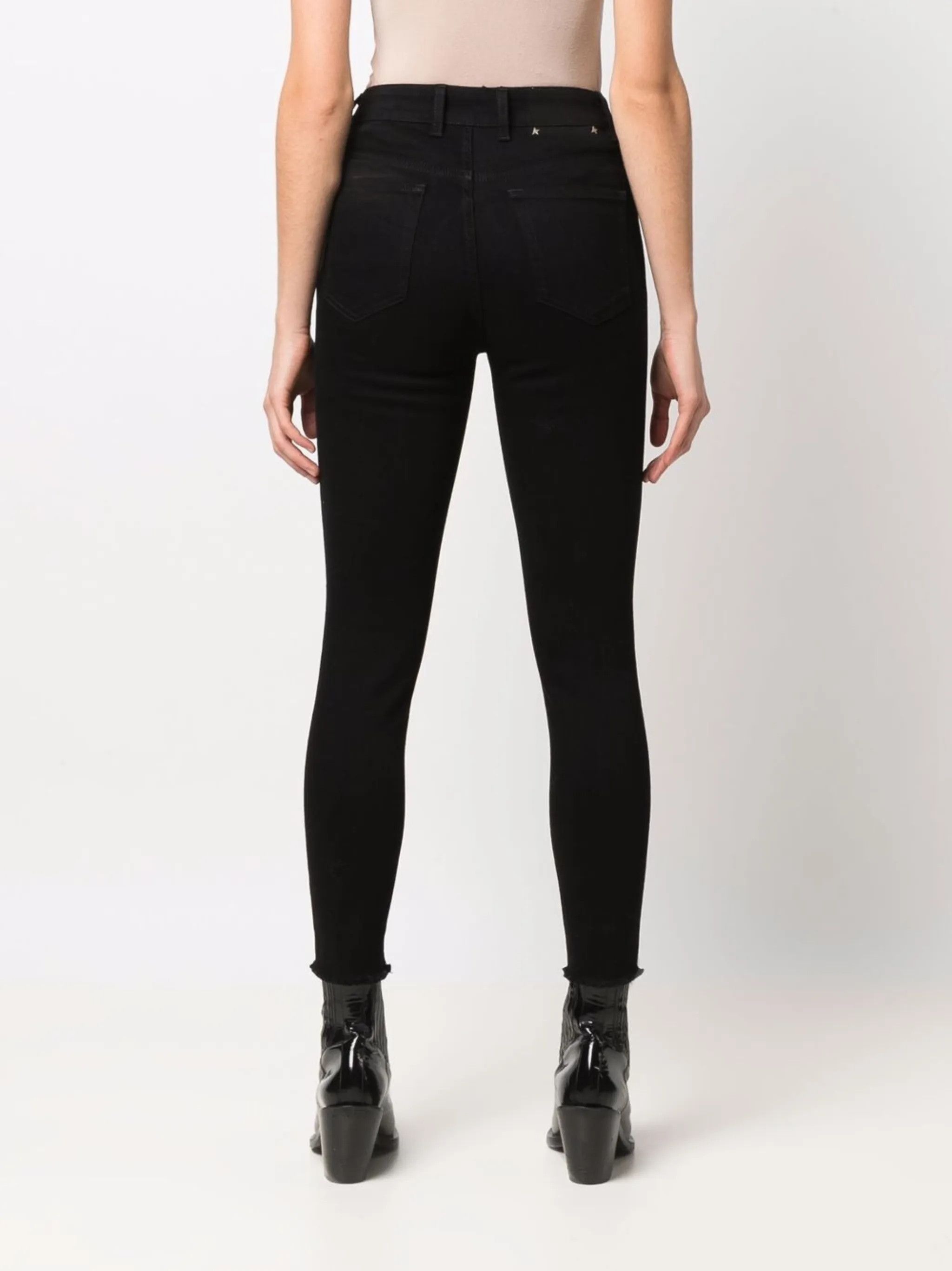 Golden Goose o1y0725 Denim Pant in Black Size 27" / US 4 / IT 40 - 4 Thumbnail