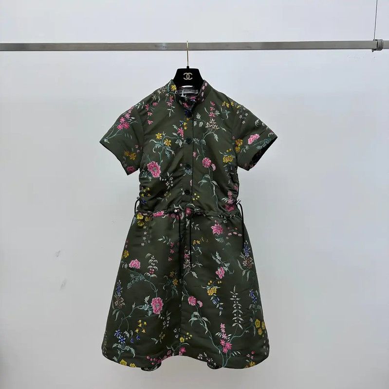 Dior Color-Blocked Women's Dress Size S 0089