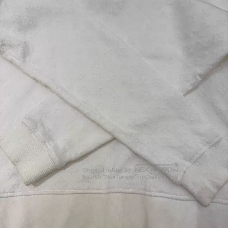 Louis Vuitton Louis Vuitton White dark stripe logo shoulder zipper sweat Size XS / US 0-2 / IT 36-38 - 6 Thumbnail