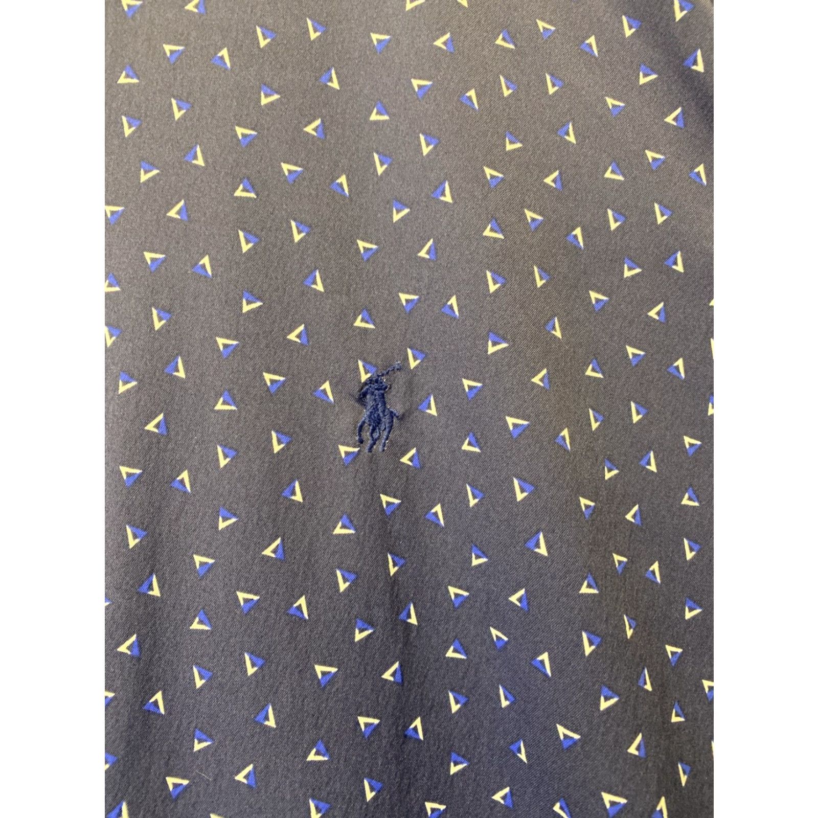 Ralph Lauren Ralph Lauren Golf Blue Performance Polo Shirt Mens XLT Button Down Collar Long Sleeve Size US XL / EU 56 / 4 - 7 Thumbnail