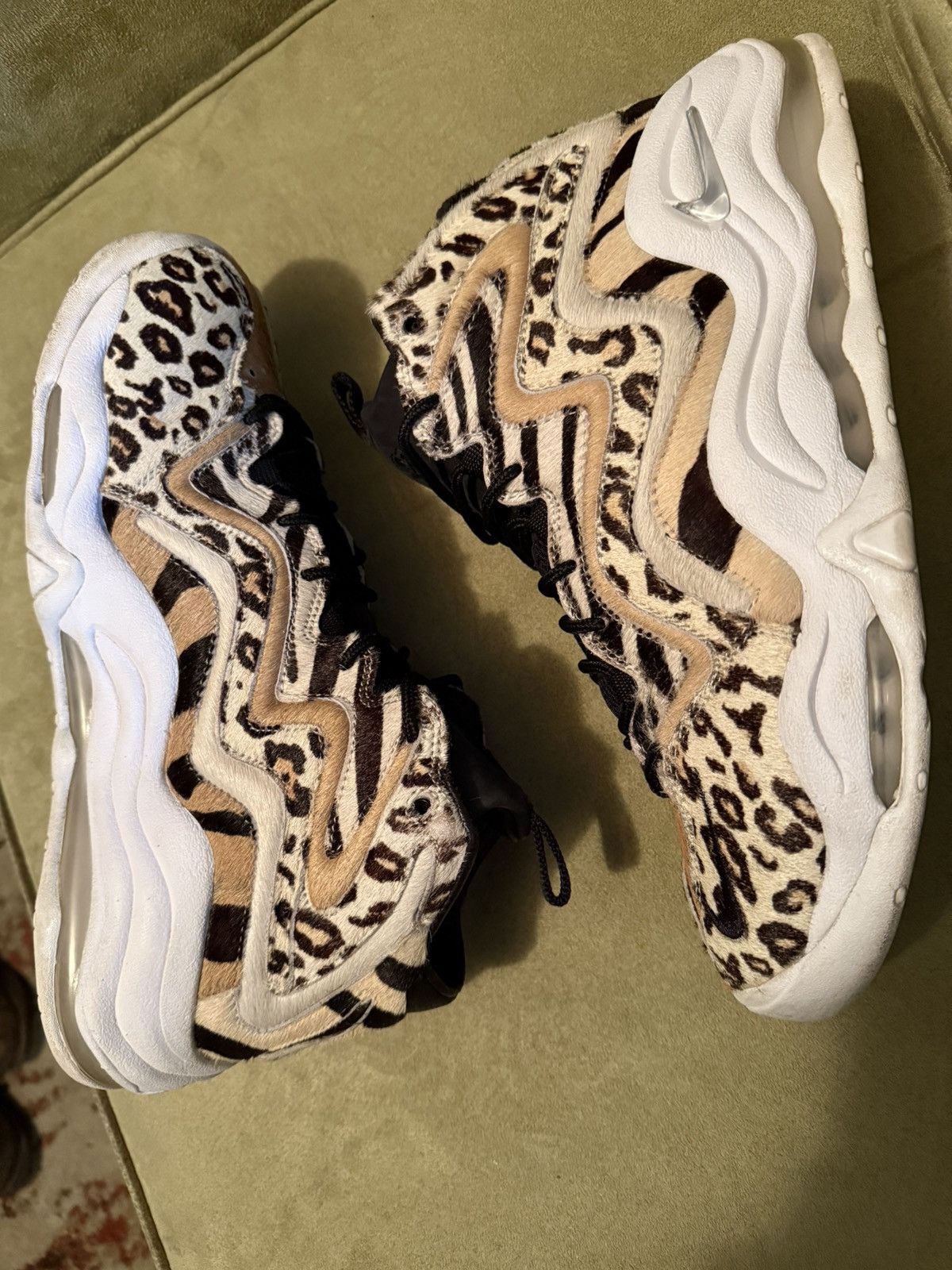 Kith × Nike Nike + Kith Air Pippen 1 Chimera Animal Print EXC! OG Box 11 Size US 11 / EU 44 - 17 Thumbnail