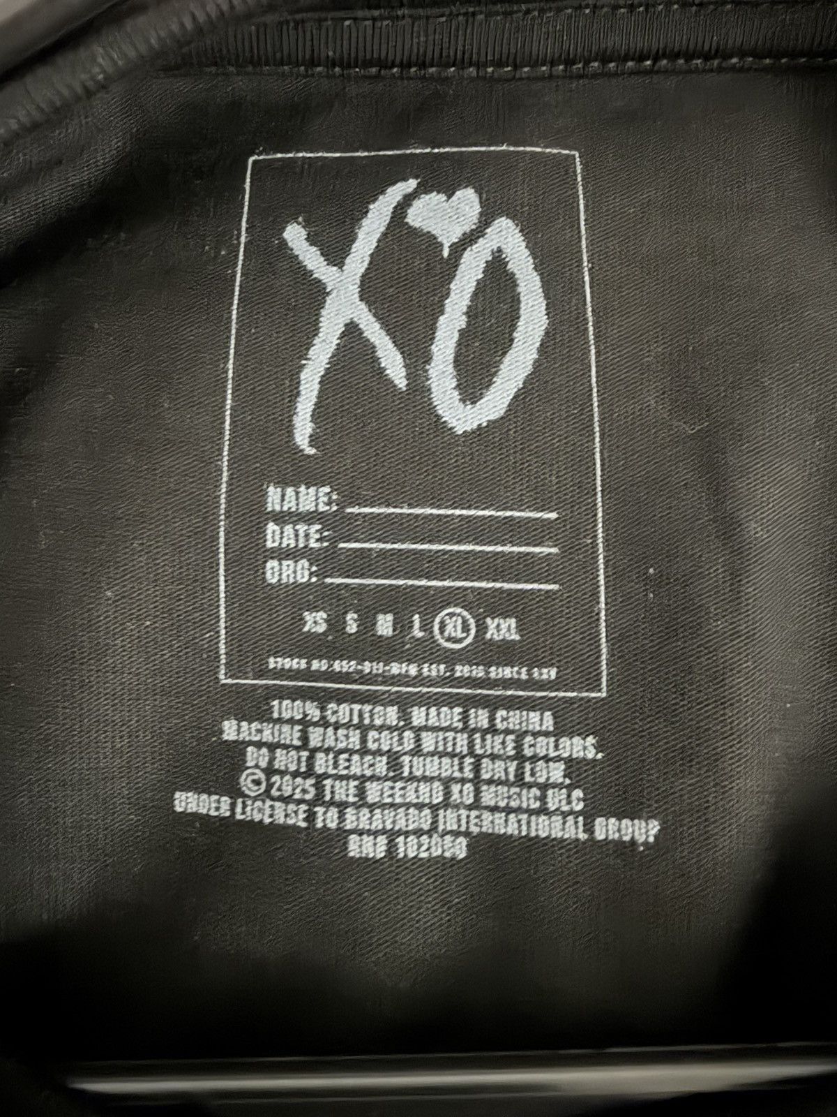 Playboi Carti × The Weeknd The Weeknd x Playboi Carti Tour shirt Size US XL / EU 56 / 4 - 4 Thumbnail