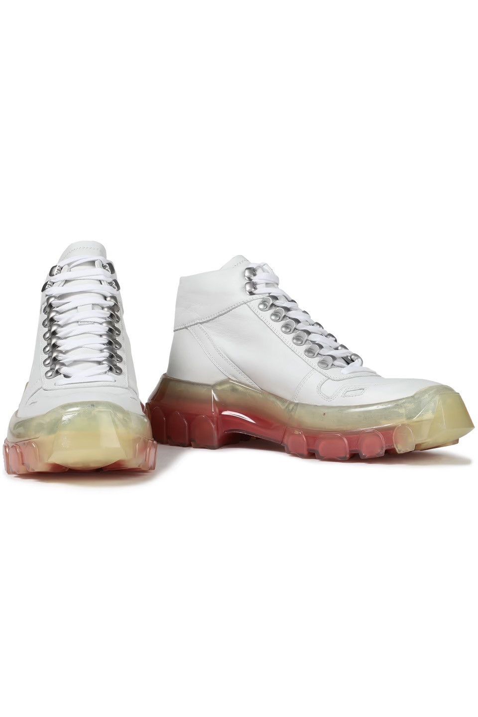 Rick Owens Rick Owens Bubblegum Lace Tractor Boot Sneakers - Sz 41 Size US 8 / EU 41 - 3 Thumbnail
