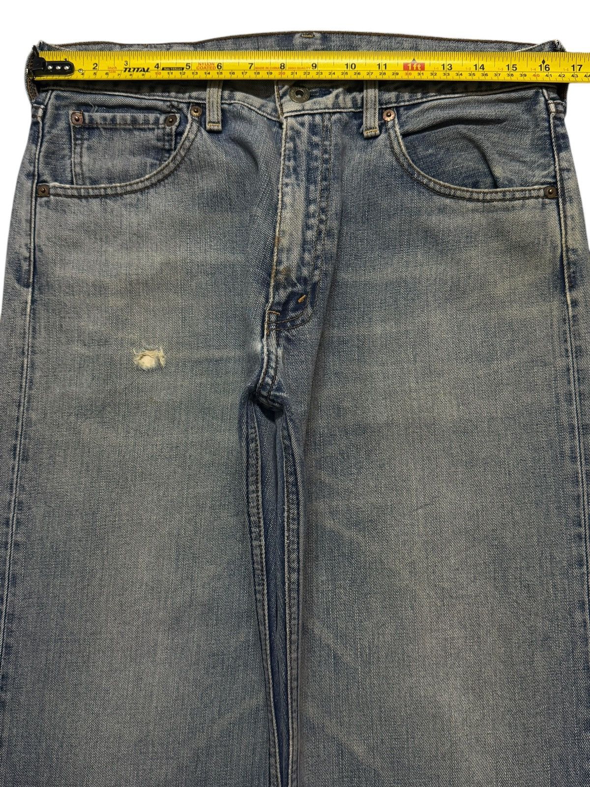 Levi's Vintage 90s Levis 503 Classic Blue Faded Wash Wide Leg Baggy Size US 33 - 9 Thumbnail