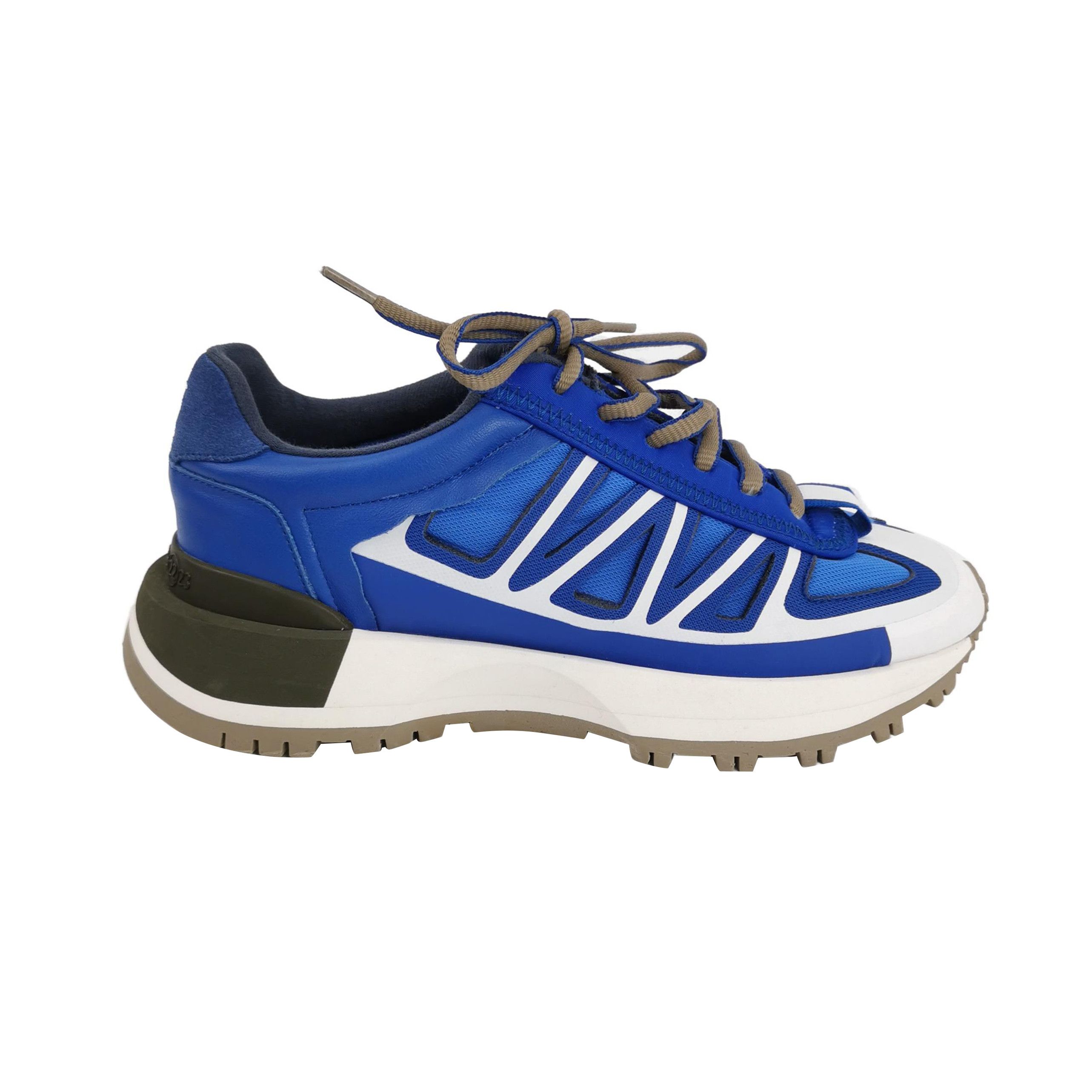 Maison Margiela Maison Margiela Blue Platform Sneakers Size 36 Size US 6 / IT 36 - 1 Thumbnail