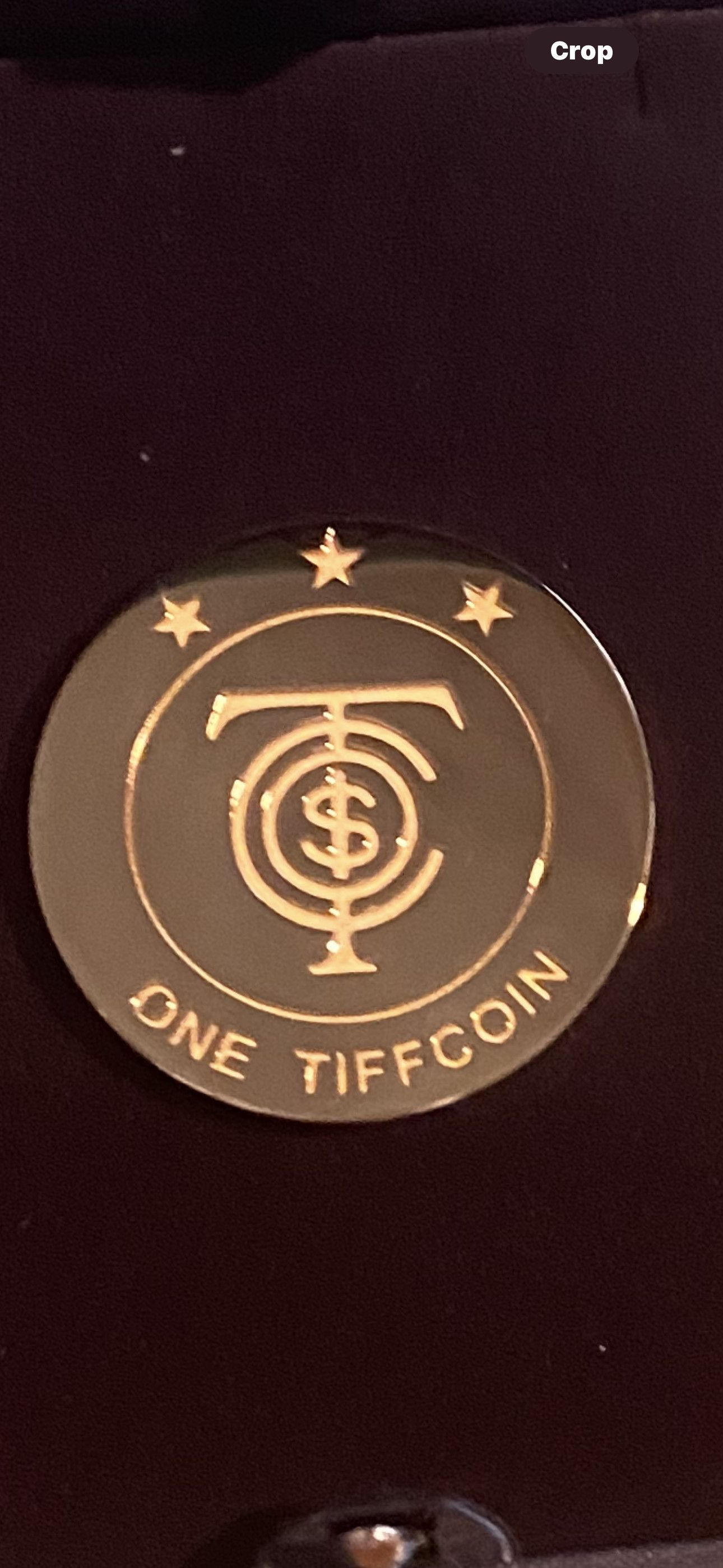 Tiffany & Co. NWT ONE TIFFCOIN | TIFFANY & CO. 18K Gold Tiffcoin Size ONE SIZE - 1 Thumbnail