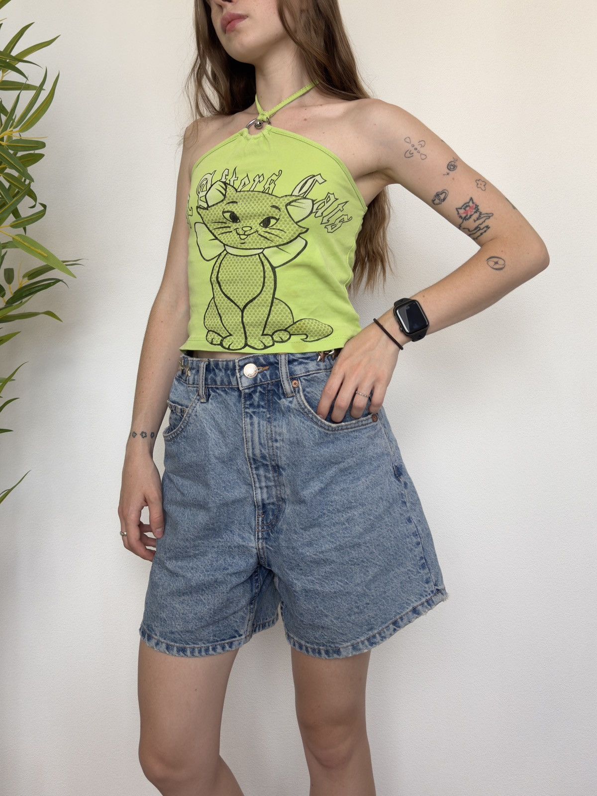 Vintage VINTAGE 2000s Y2K MARIE DISNEY TANK TOP Size XS / US 0-2 / IT 36-38 - 1 Thumbnail