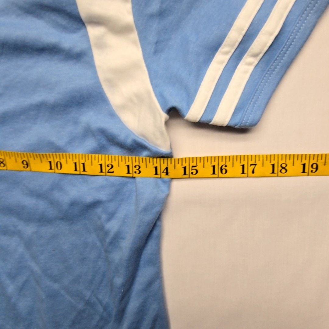 Vintage Vintage Montana Graphic Tee Le Riche Blue White S Shirt Size S / US 4 / IT 40 - 5 Thumbnail