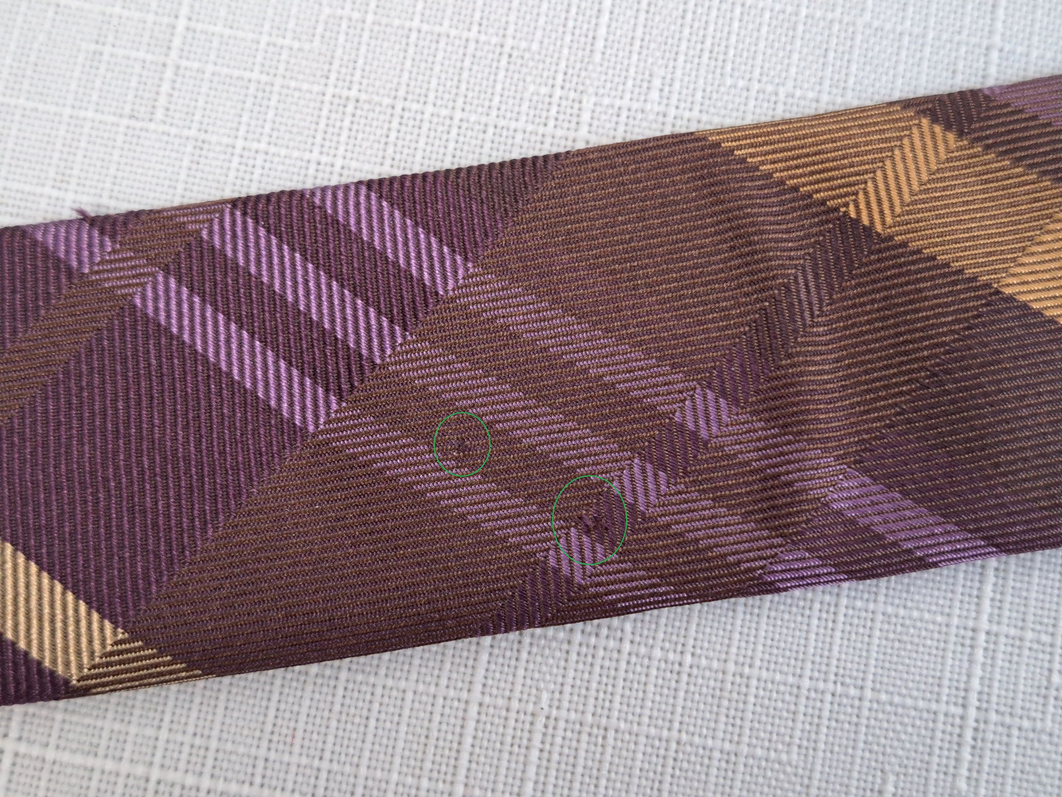 Mulberry × Vintage Mulberry vintage silk tie. Size ONE SIZE - 13 Thumbnail