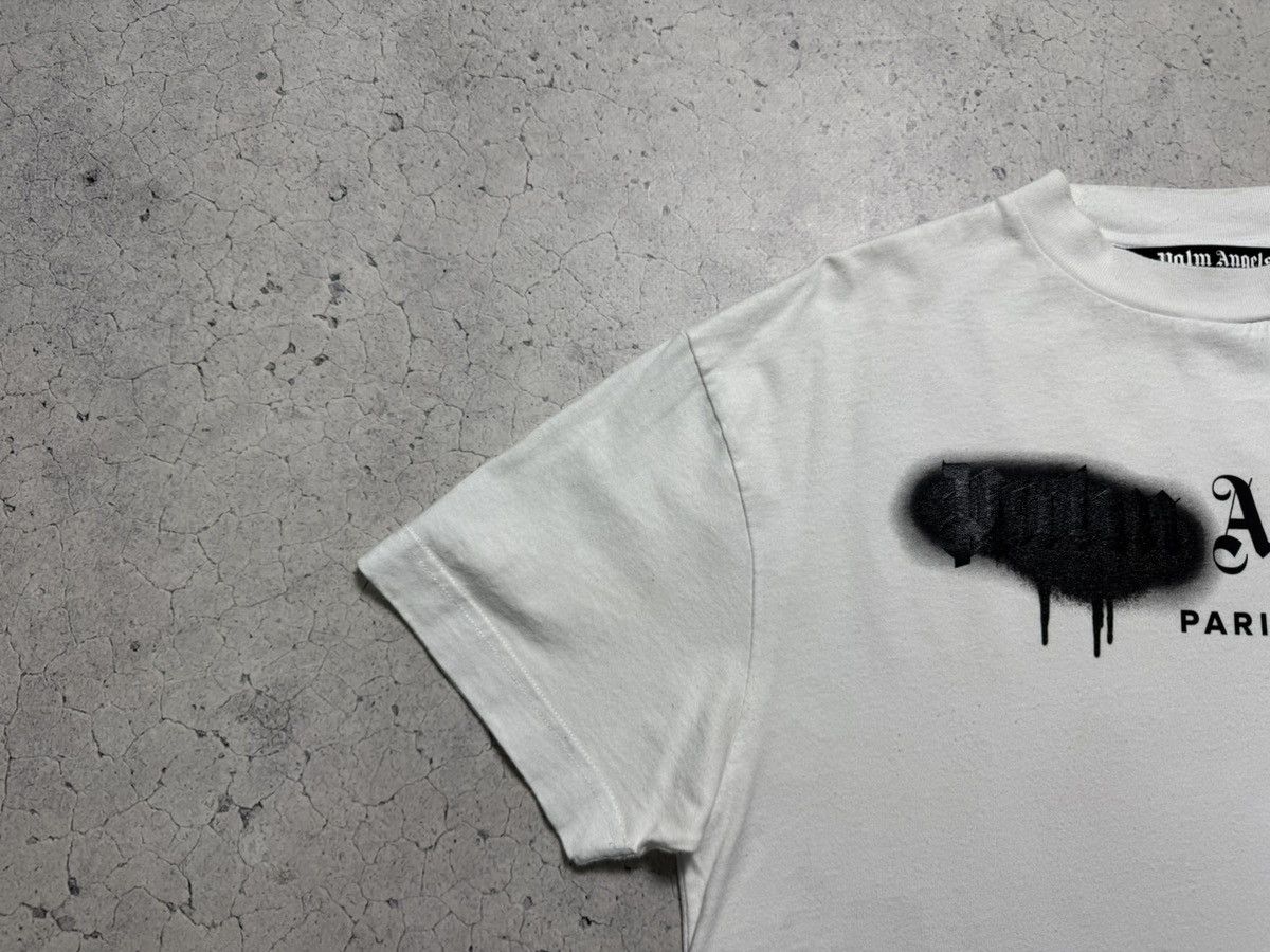Palm Angels Palm Angels Luxury White Big Logo T-Shirt Size US M / EU 48-50 / 2 - 4 Thumbnail