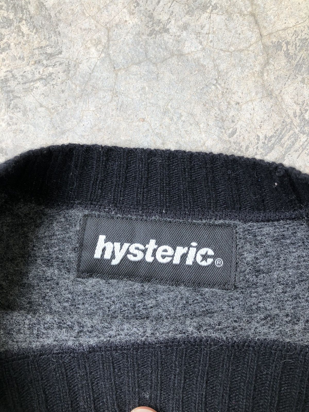 Hysteric Glamour Vintage Wool Hysteric Glamour Independent Truck Co. Knitwear Size US L / EU 52-54 / 3 - 10 Thumbnail