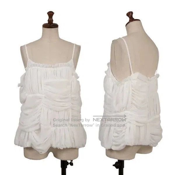 Comme des Garcons COMME des GARCONS White Vintage Sheer Top. Size US M / EU 48-50 / 2 - 1 Thumbnail