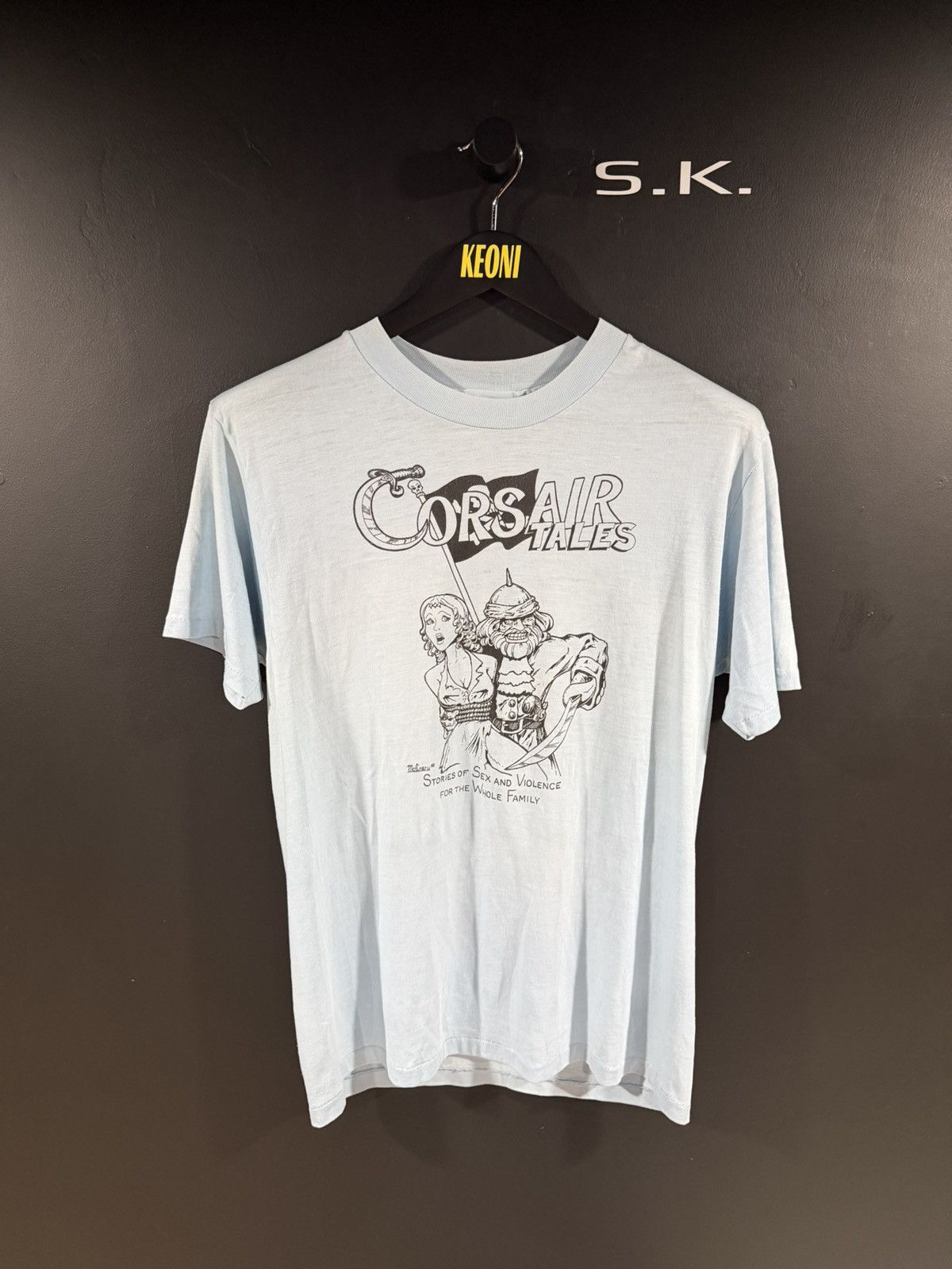 Vintage 1988 Vintage Soft Thin Single Stitch Rare Cult Grunge Tee M Size US M / EU 48-50 / 2 - 1 Thumbnail