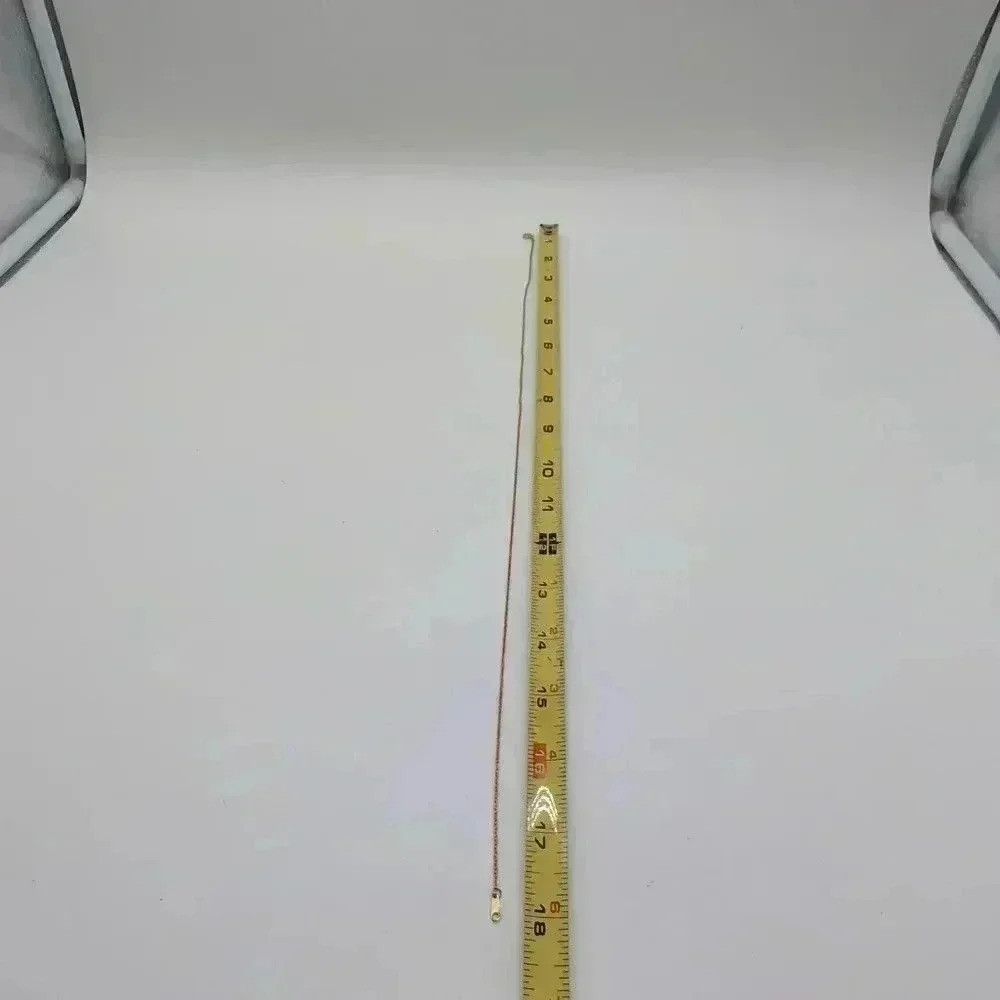 Designer 18 inch gold tone Rope chain Vintage estate piece Size ONE SIZE - 3 Thumbnail